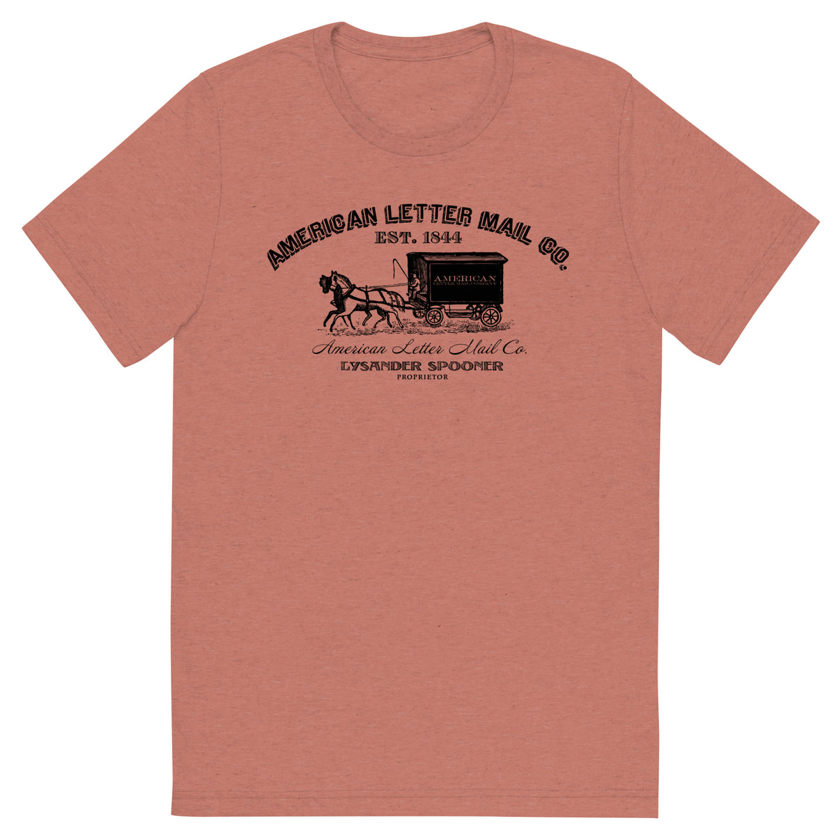 American Letter Mail Company Unisex Tri-Blend Track Shirt