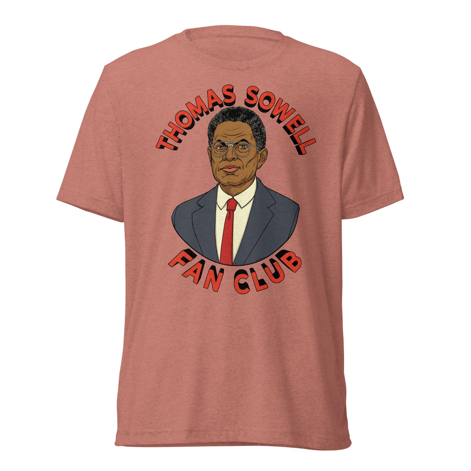 Thomas Sowell Fan Club Tri-Blend Track Shirt