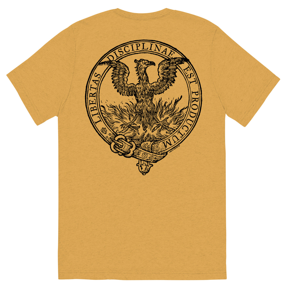 Where Discipline Reigns Liberty Flourishes Tri-Blend Graphic T-Shirt