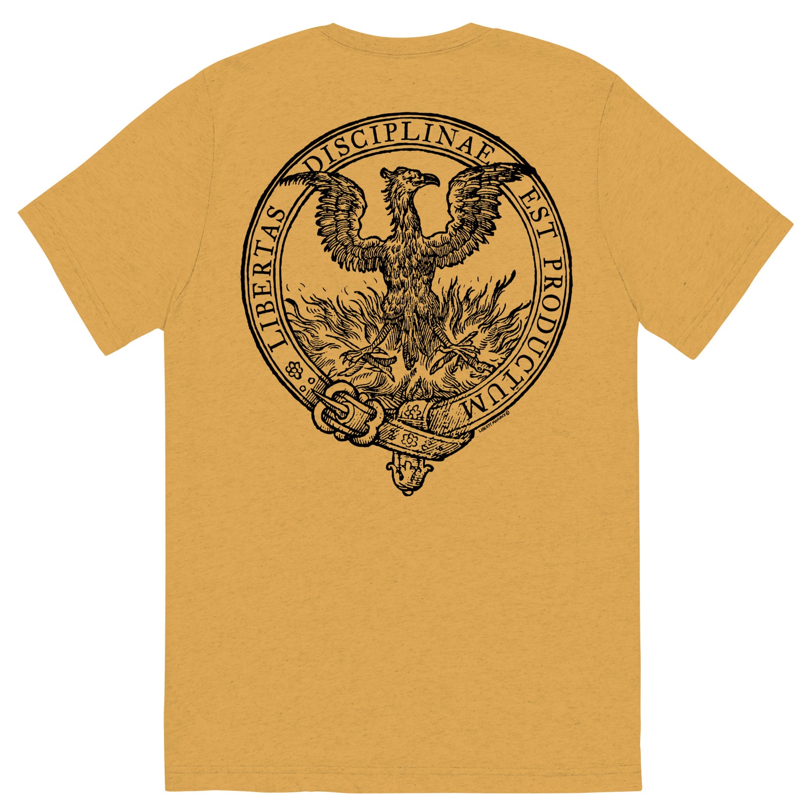 Where Discipline Reigns Liberty Flourishes Tri-Blend Graphic T-Shirt