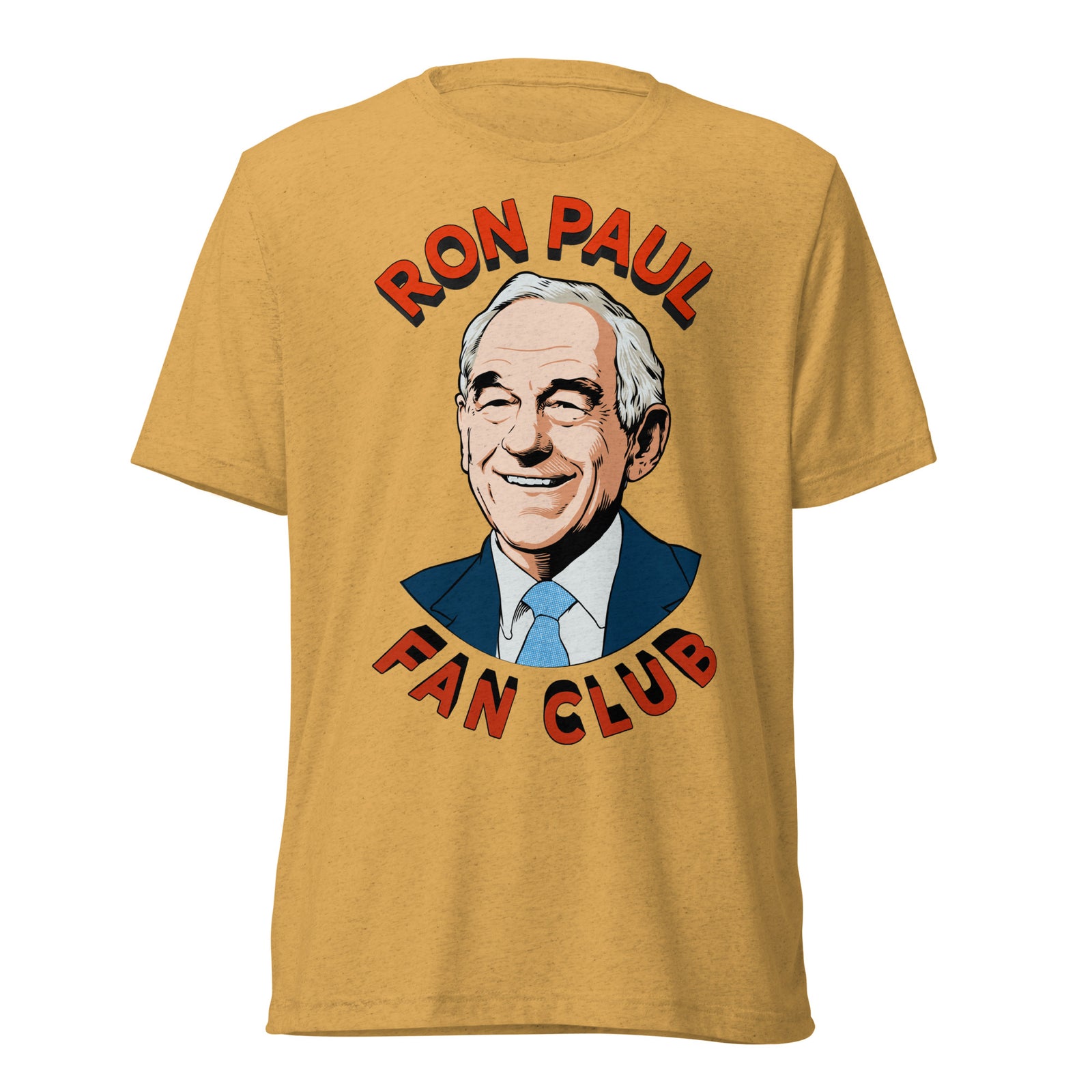 Ron Paul Fan Club Tri-Blend Track Shirt