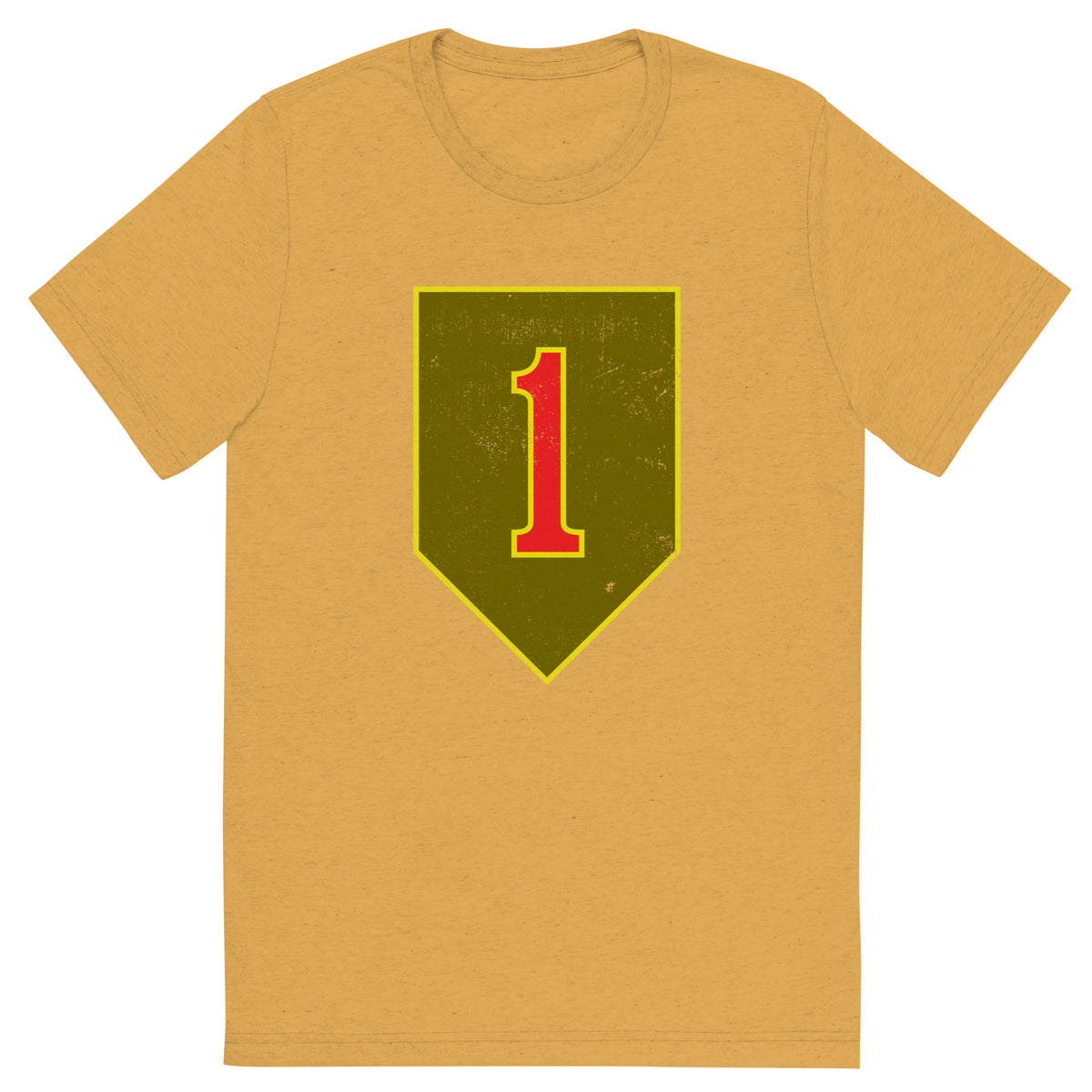 The Big Red One Tri-Blend Track Shirt