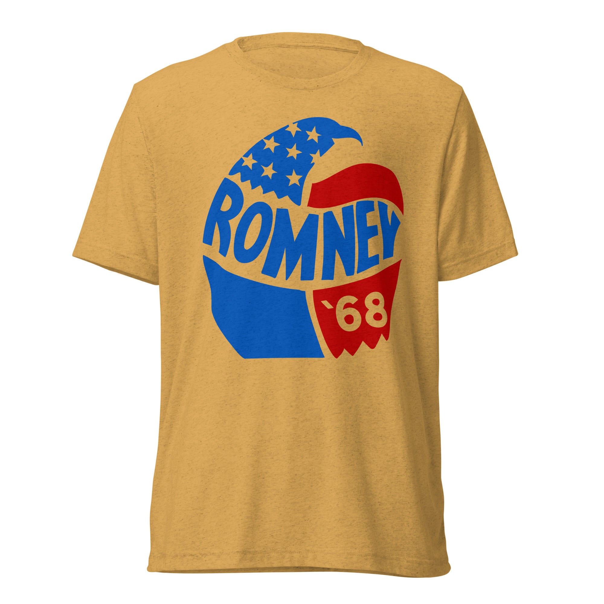 George Romney 1986 Presidential Campaign Tri-Blend Track Shirt