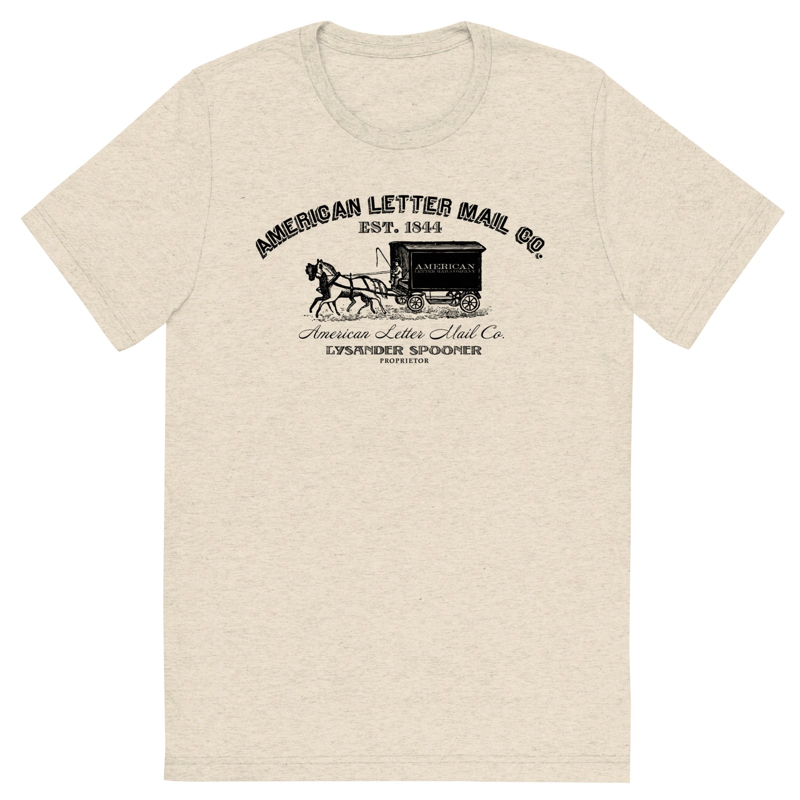 American Letter Mail Company Unisex Tri-Blend Track Shirt