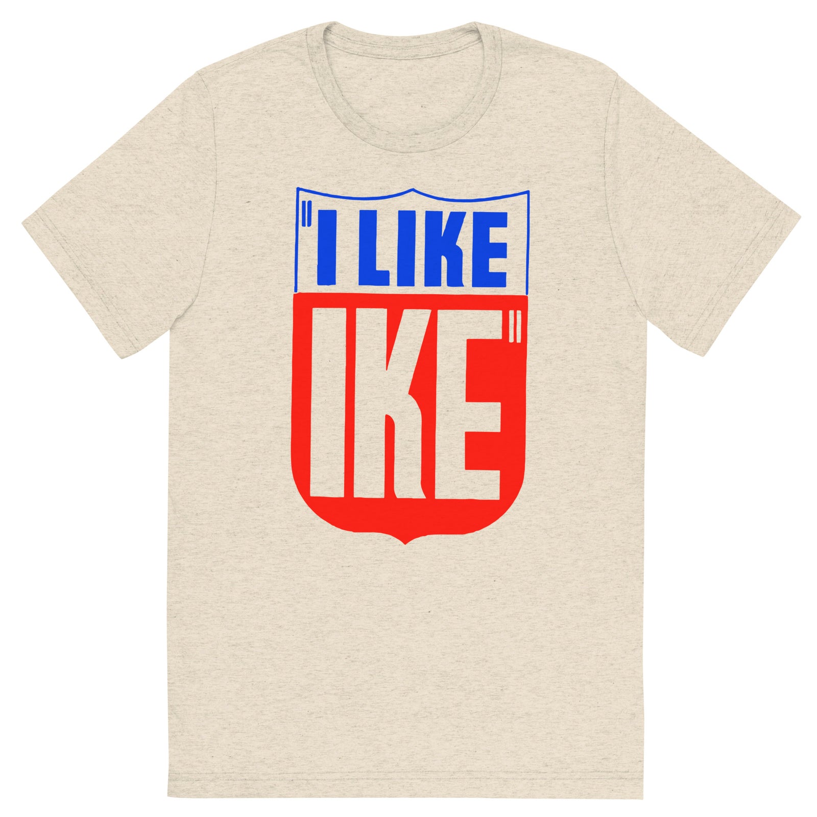 I Like Ike Campaign Triblend T-Shirt