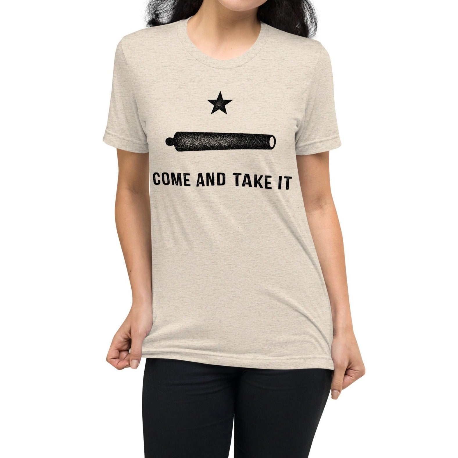 Gonzales Come and Take it Triblend Track Shirt