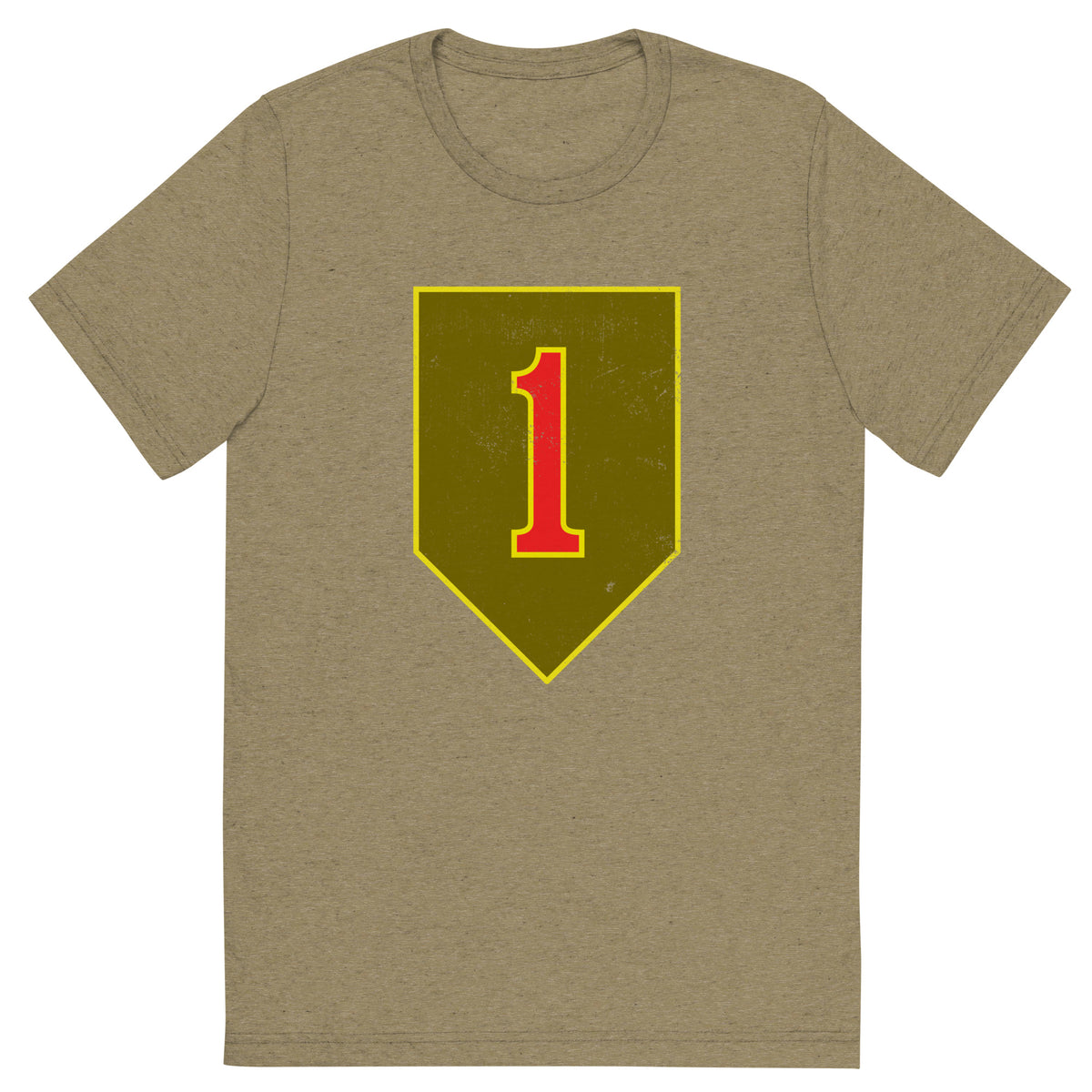 The Big Red One Tri-Blend Track Shirt