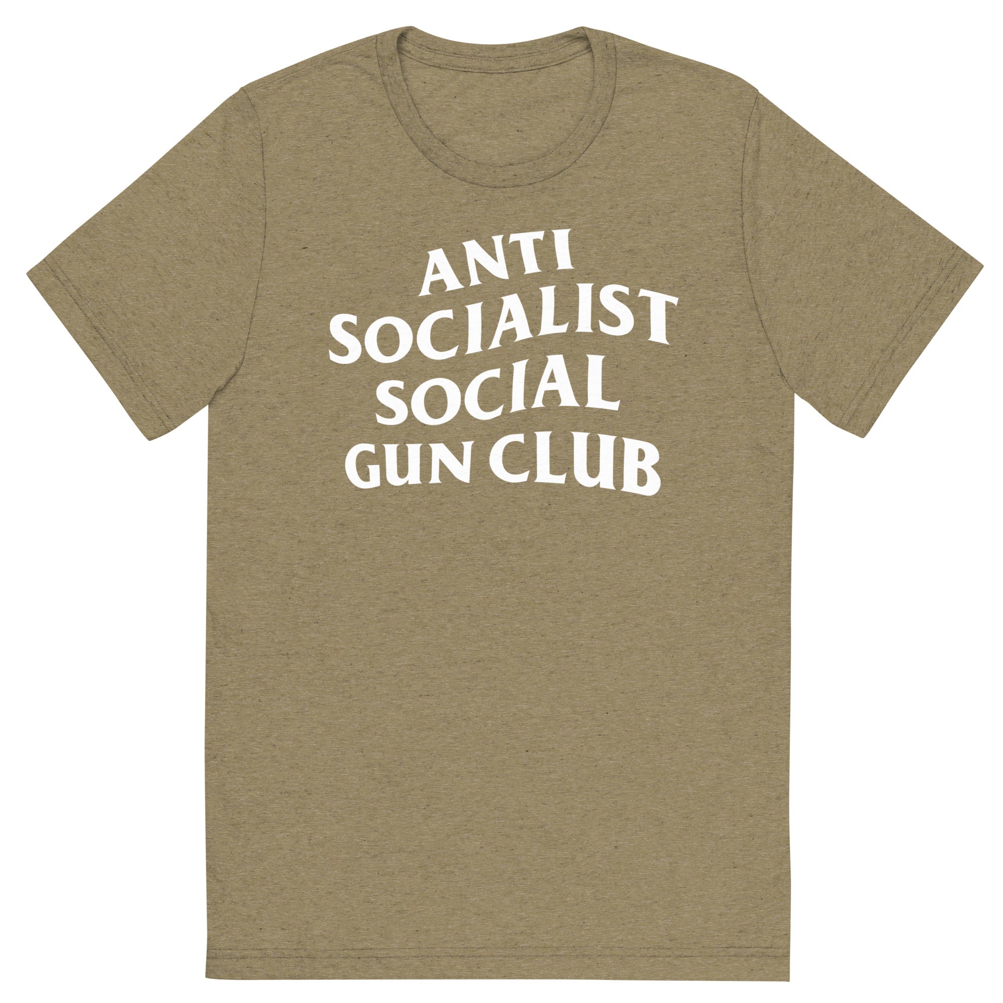 Anti-Socialist Social Gun Club Tri-Blend T-Shirt