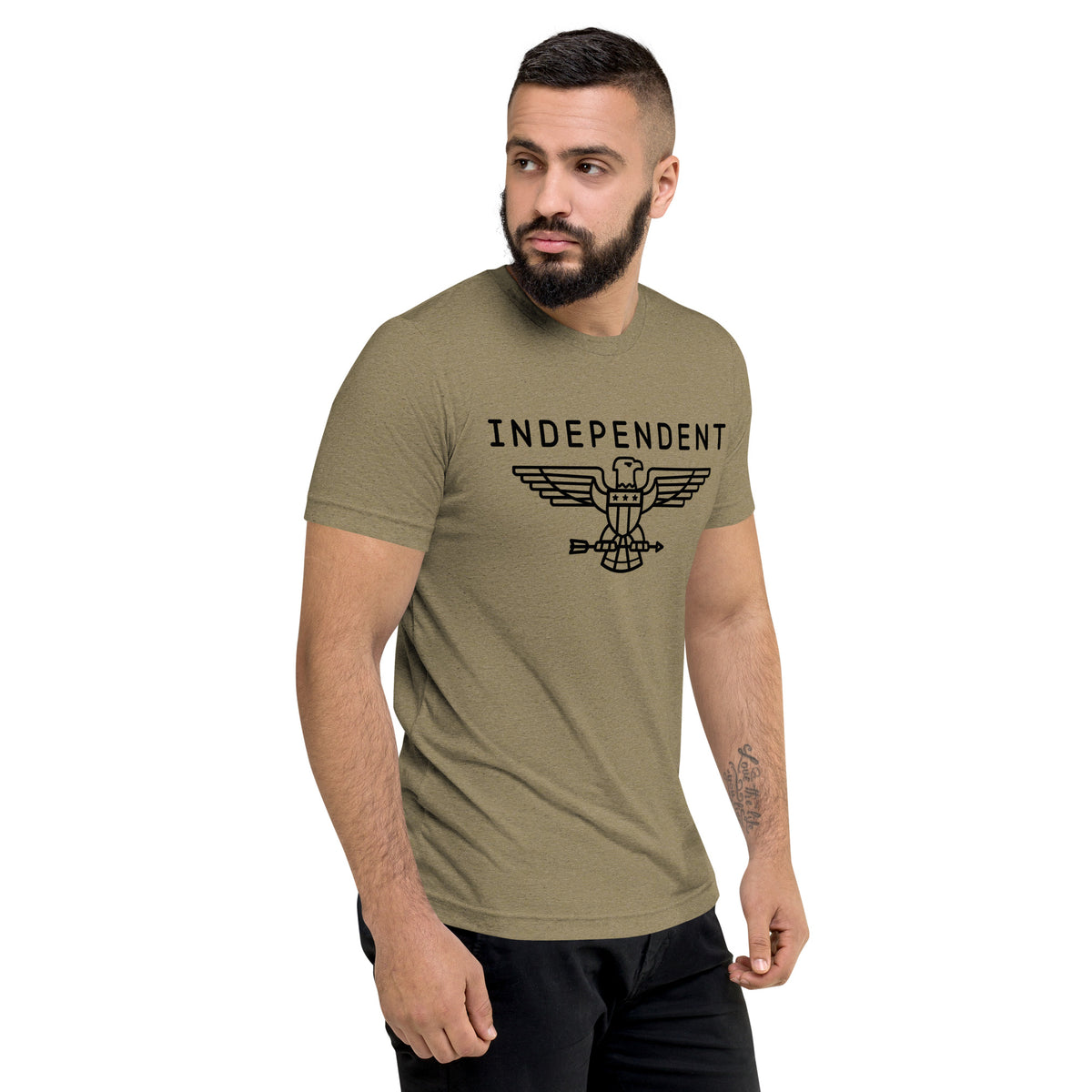 Independent Tri-Blend Short Sleeve Track/Gym Shirt