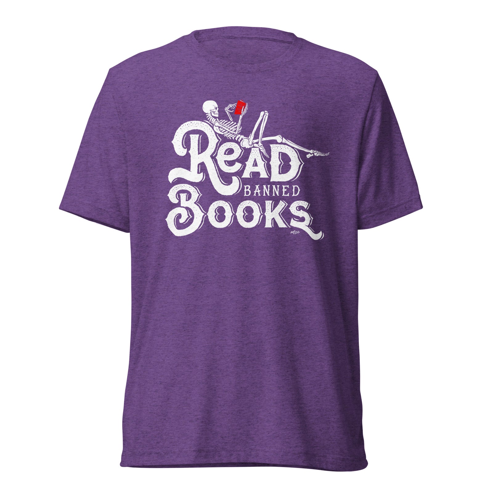Read Banned Books Triblend Graphic T-Shirt