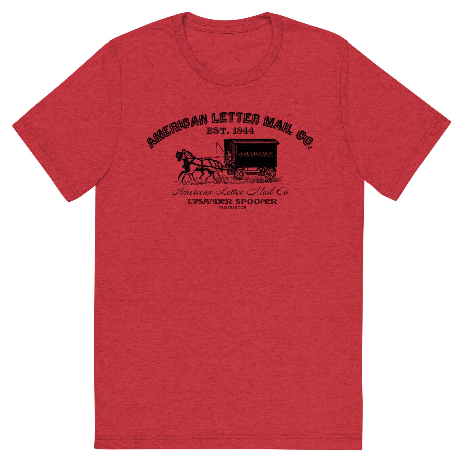 American Letter Mail Company Unisex Tri-Blend Track Shirt