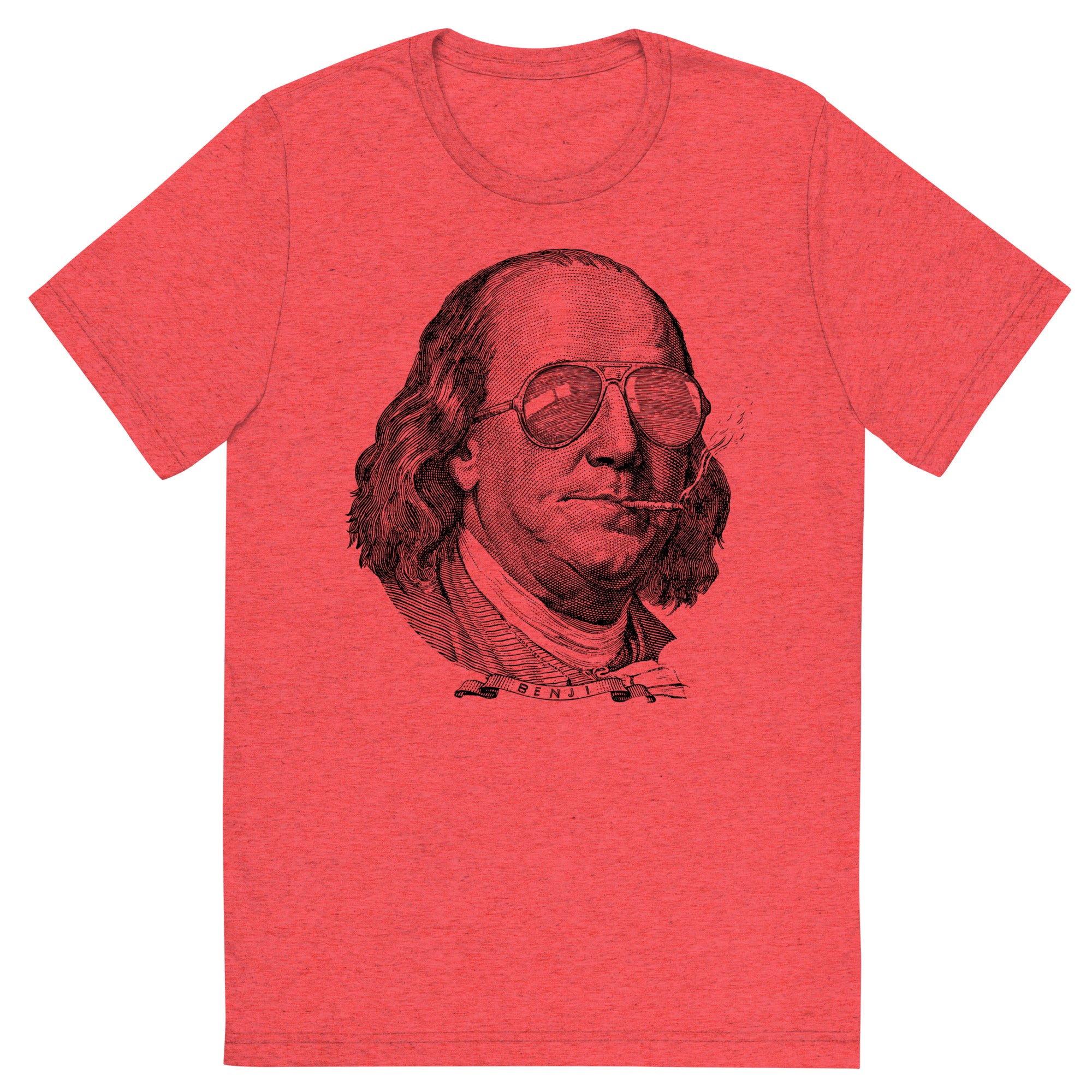 Ben Franklin Now This Is A Political Party Tri-blend T-Shirt