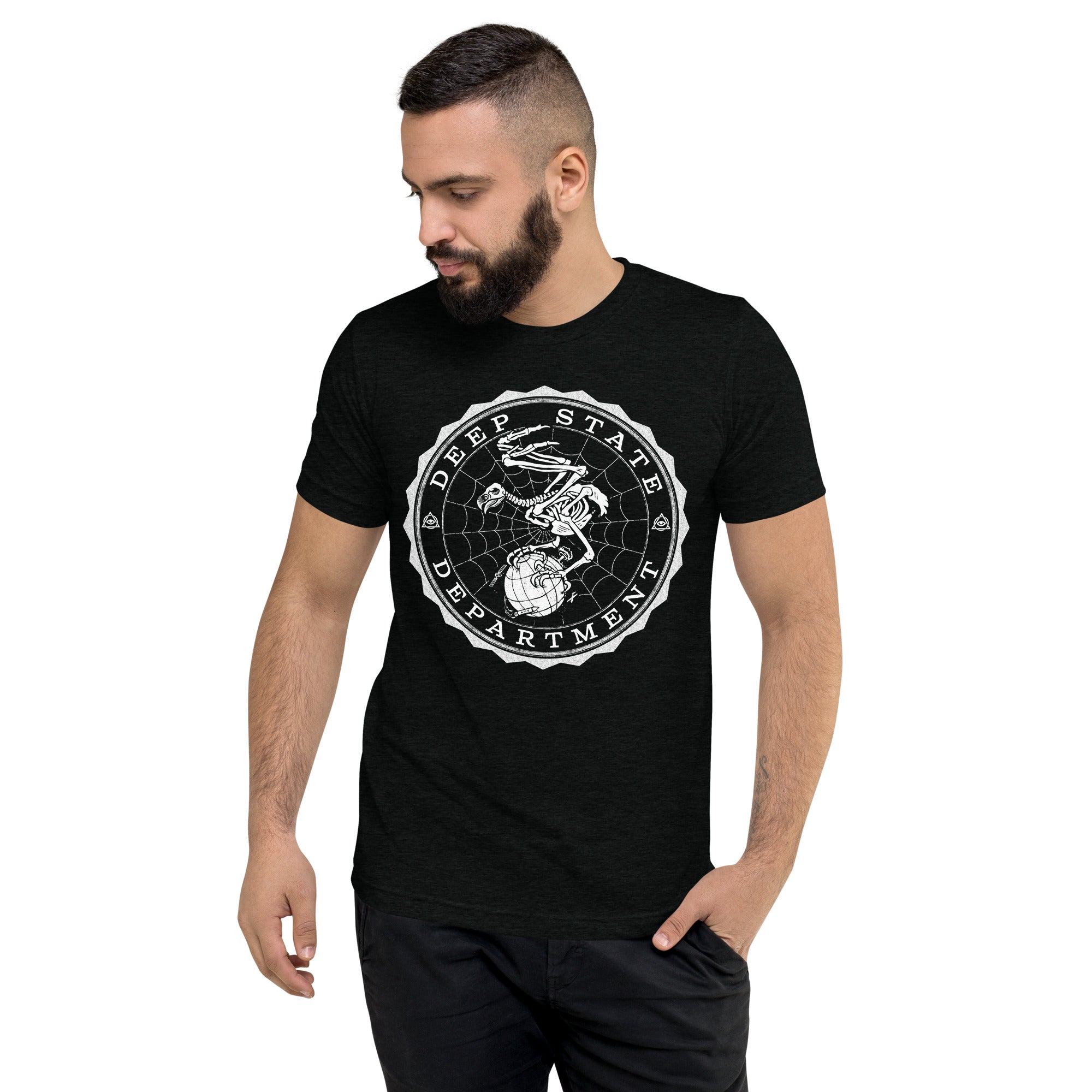 Deep State Department Triblend Graphic T-Shirt