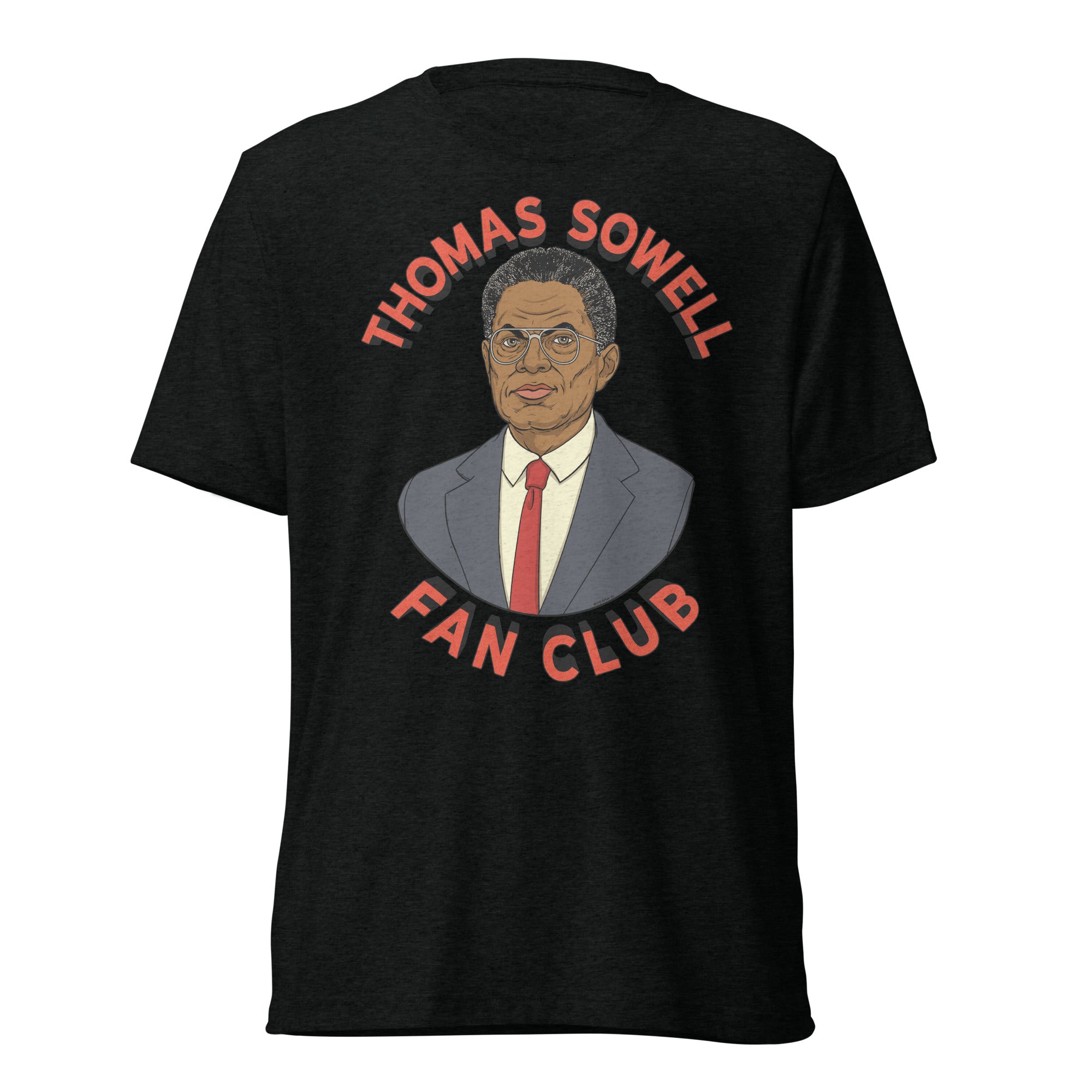 Thomas Sowell Fan Club Tri-Blend Track Shirt