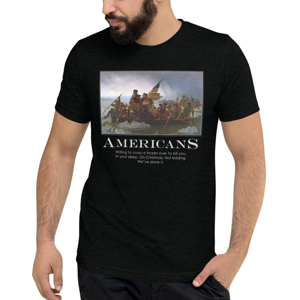 Americans Tri-Blend Track T-Shirt