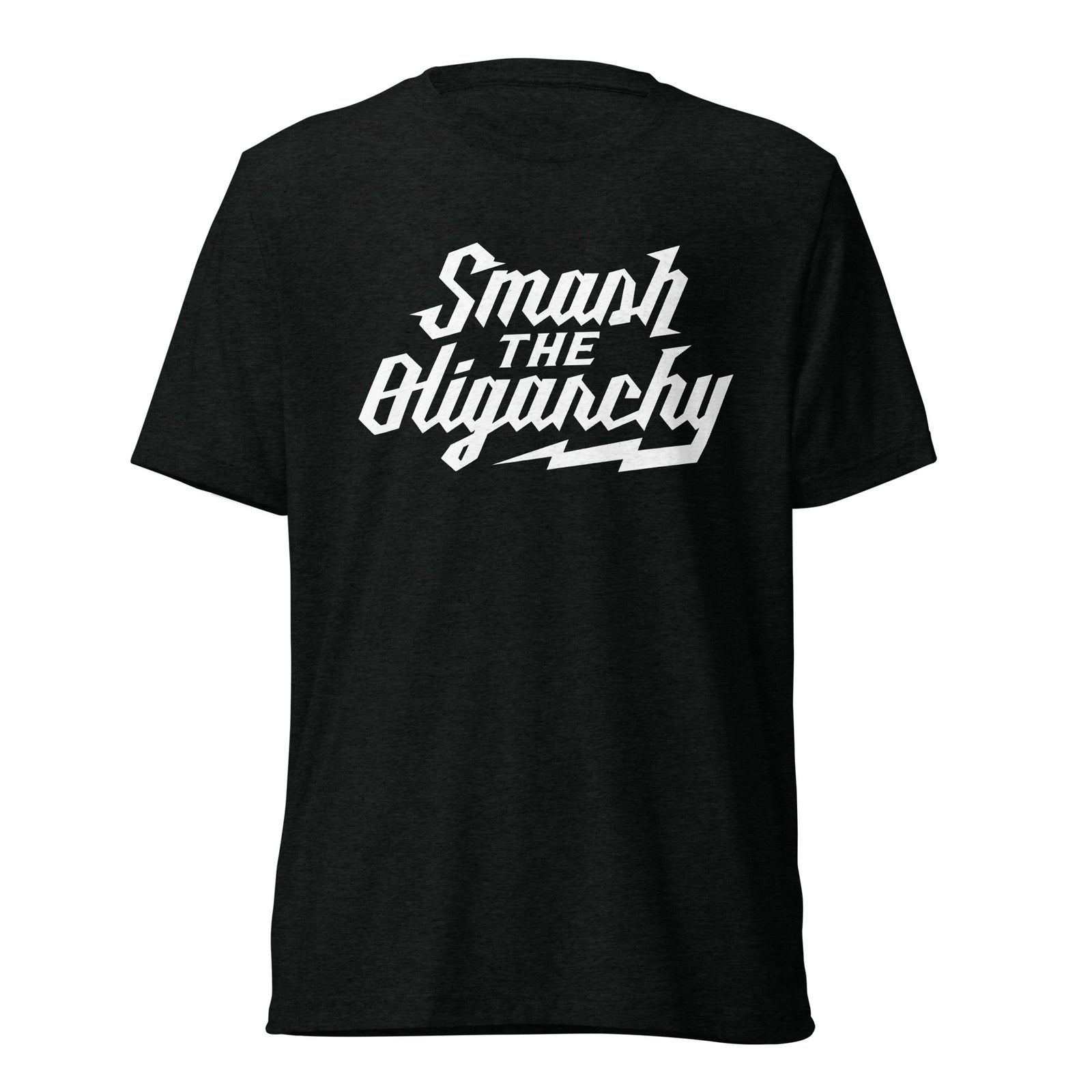 Smash the Oligarchy Tri-Blend Gym Shirt