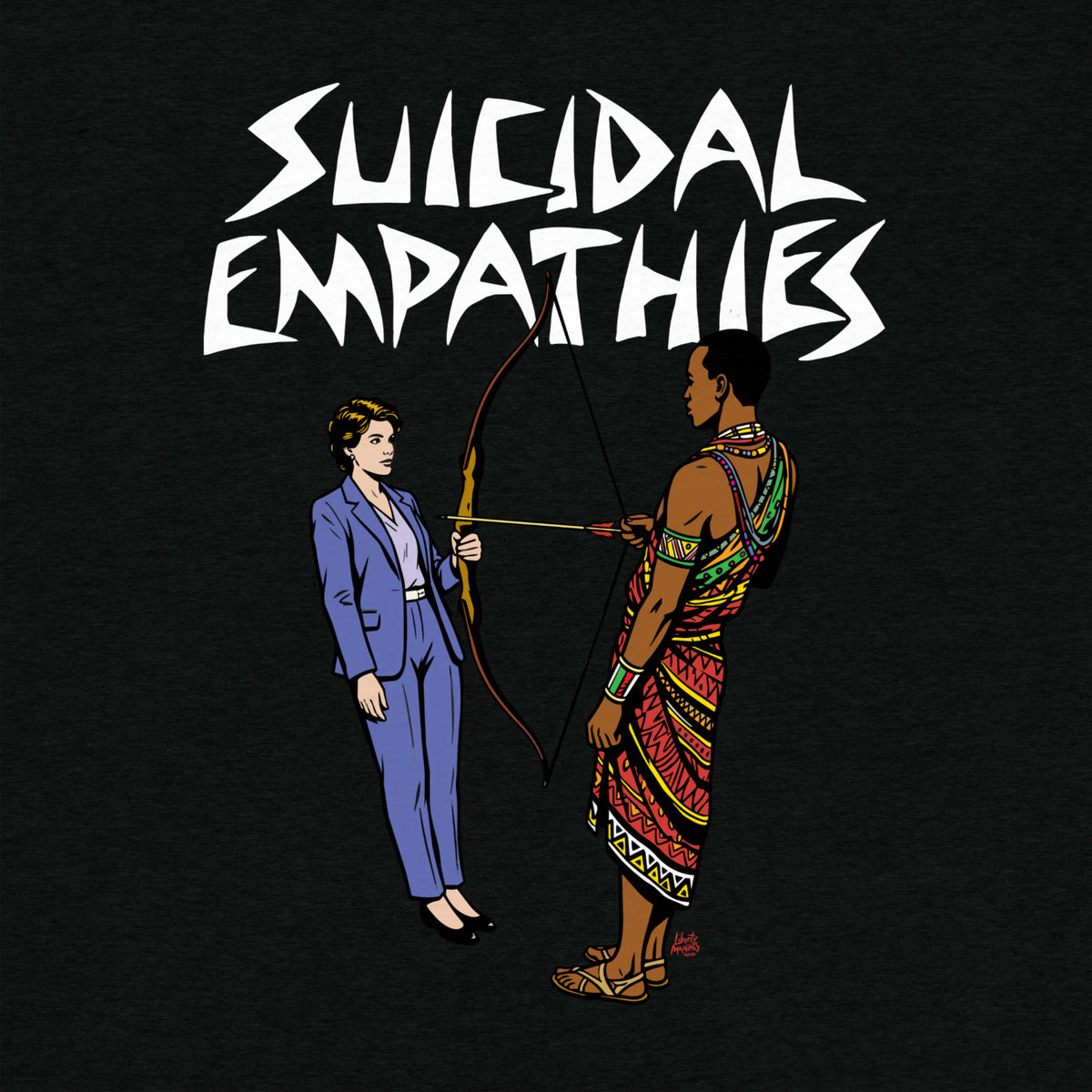 Suicidal Empathies Tri-Blend T-Shirt - Liberty Maniacs