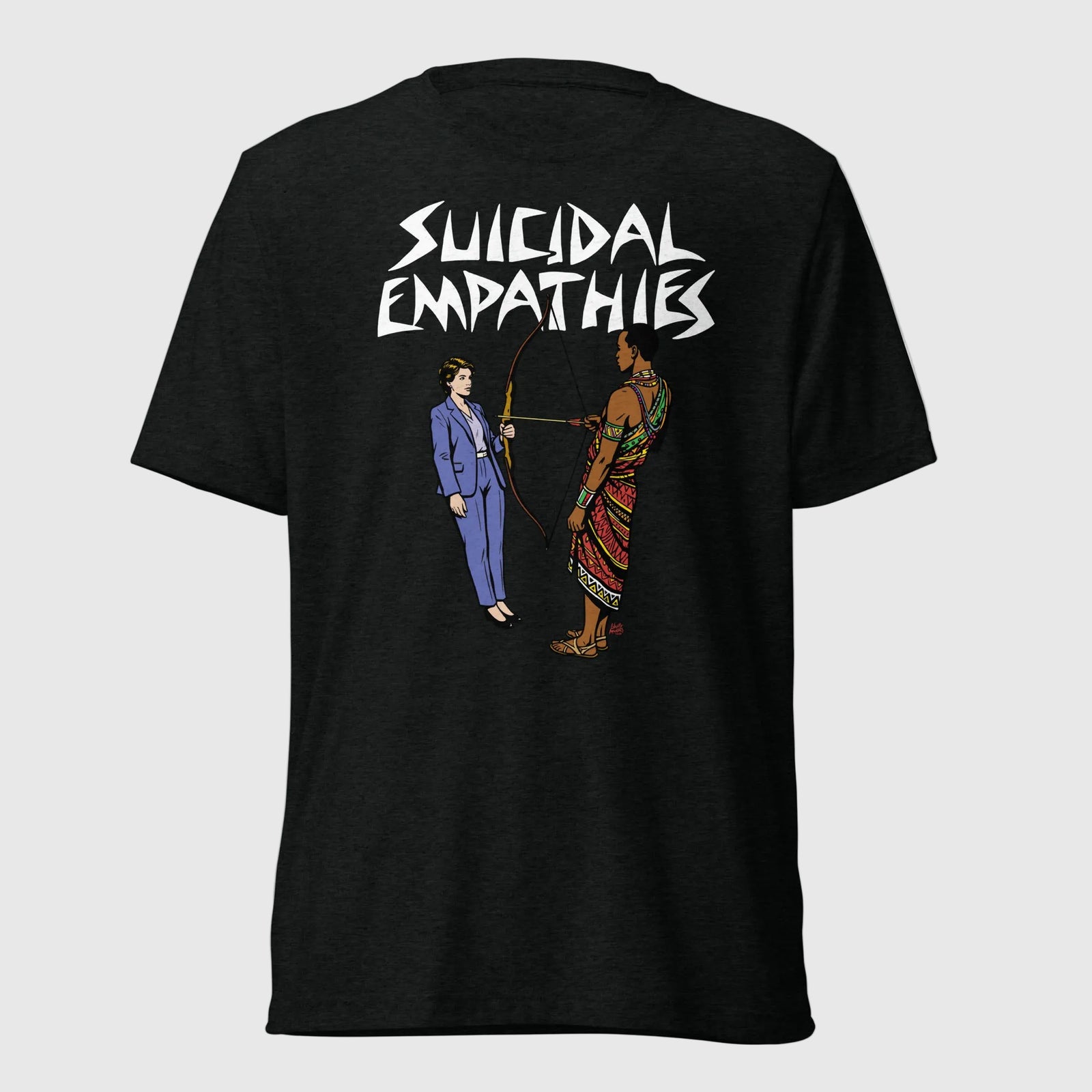 Suicidal Empathies Tri-Blend T-Shirt - Liberty Maniacs
