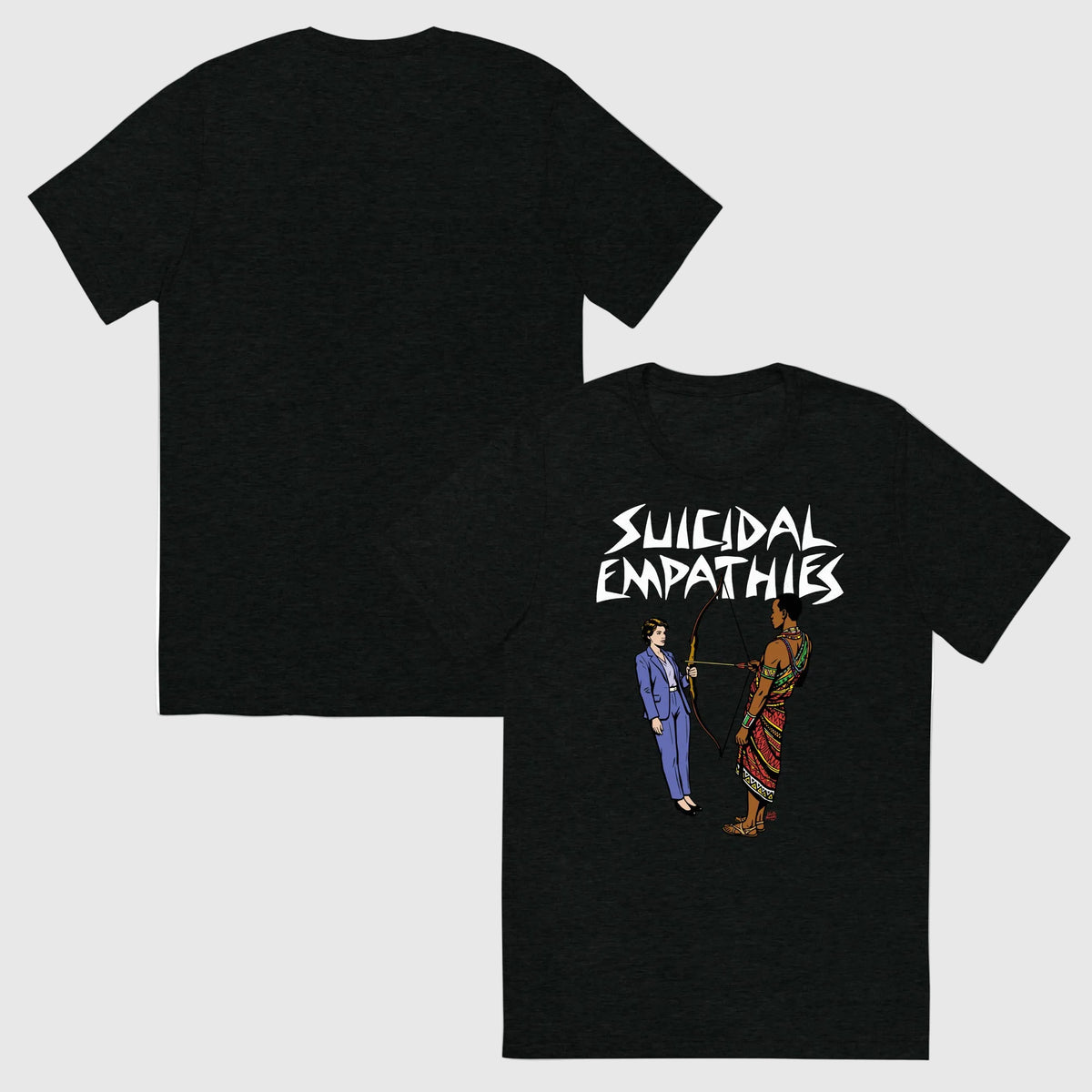 Suicidal Empathies Tri-Blend T-Shirt - Liberty Maniacs