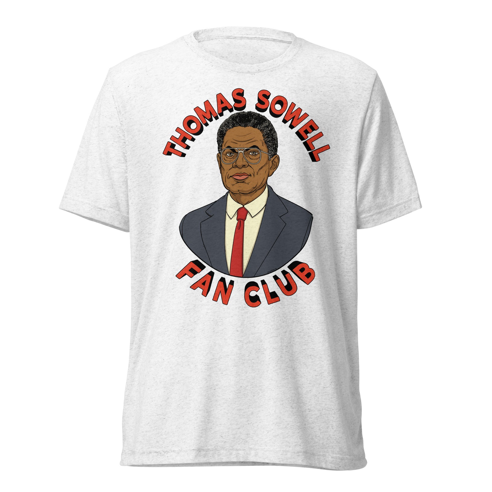 Thomas Sowell Fan Club Tri-Blend Track Shirt