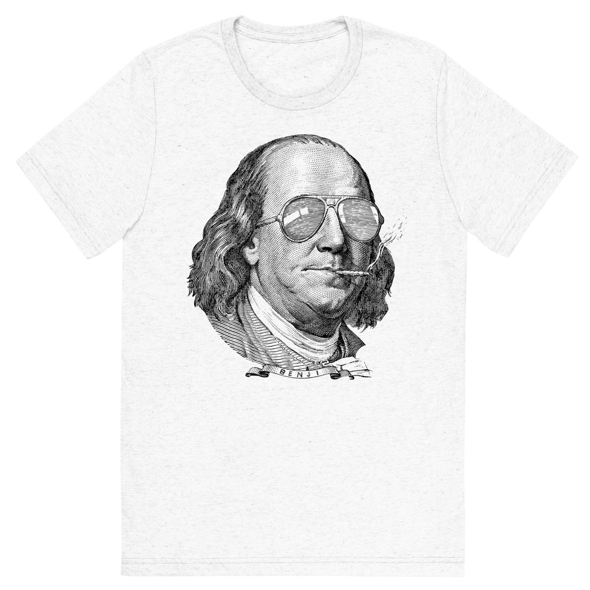 Ben Franklin Now This Is A Political Party Tri-blend T-Shirt