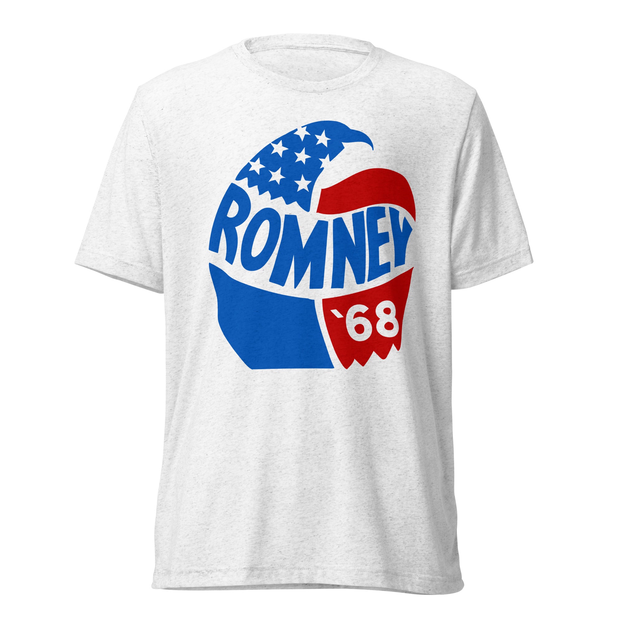 George Romney 1986 Presidential Campaign Tri-Blend Track Shirt