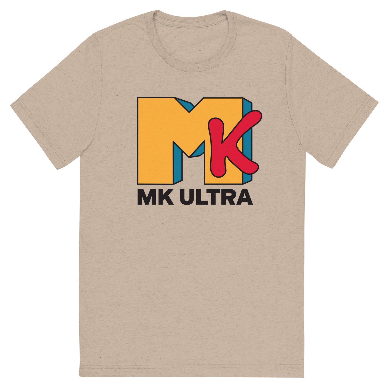 MK Ultra Parody Tri-Blend T-Shirt