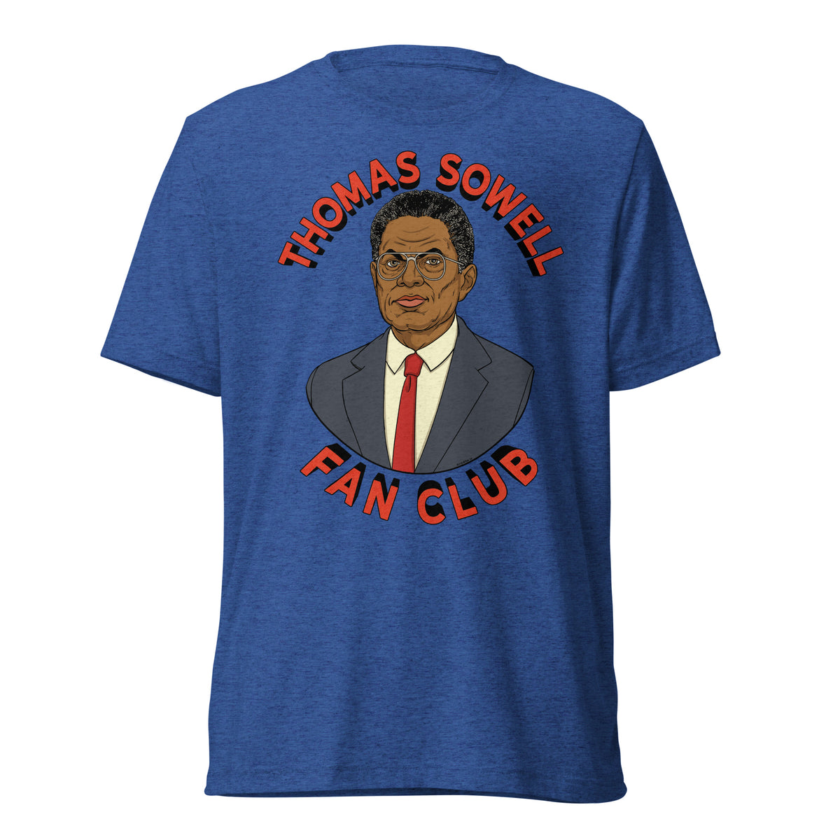Thomas Sowell Fan Club Tri-Blend Track Shirt