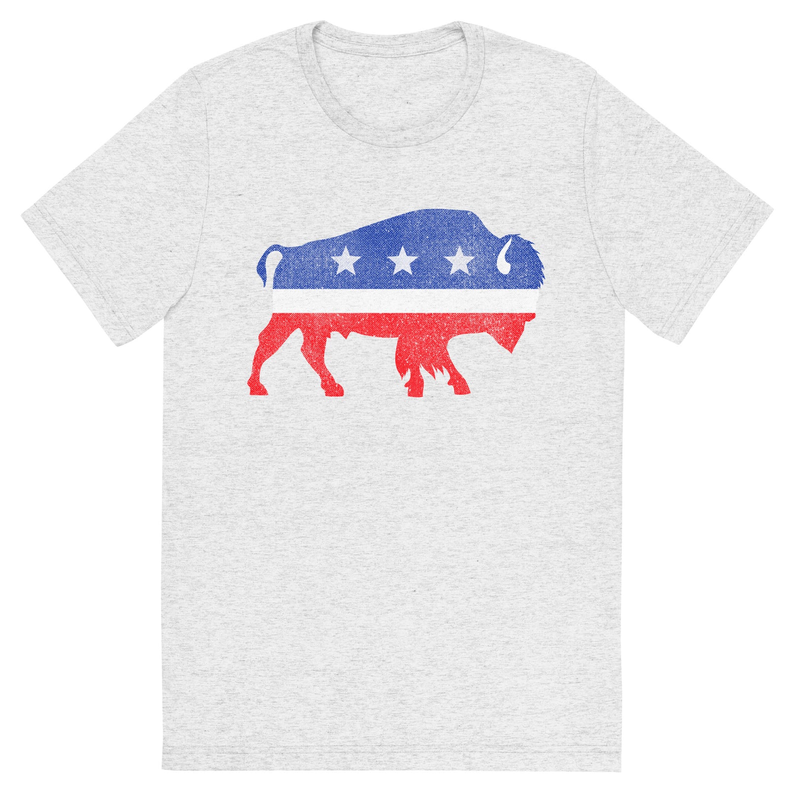 Independent Bison Distressed Tri-Blend Track Shirt