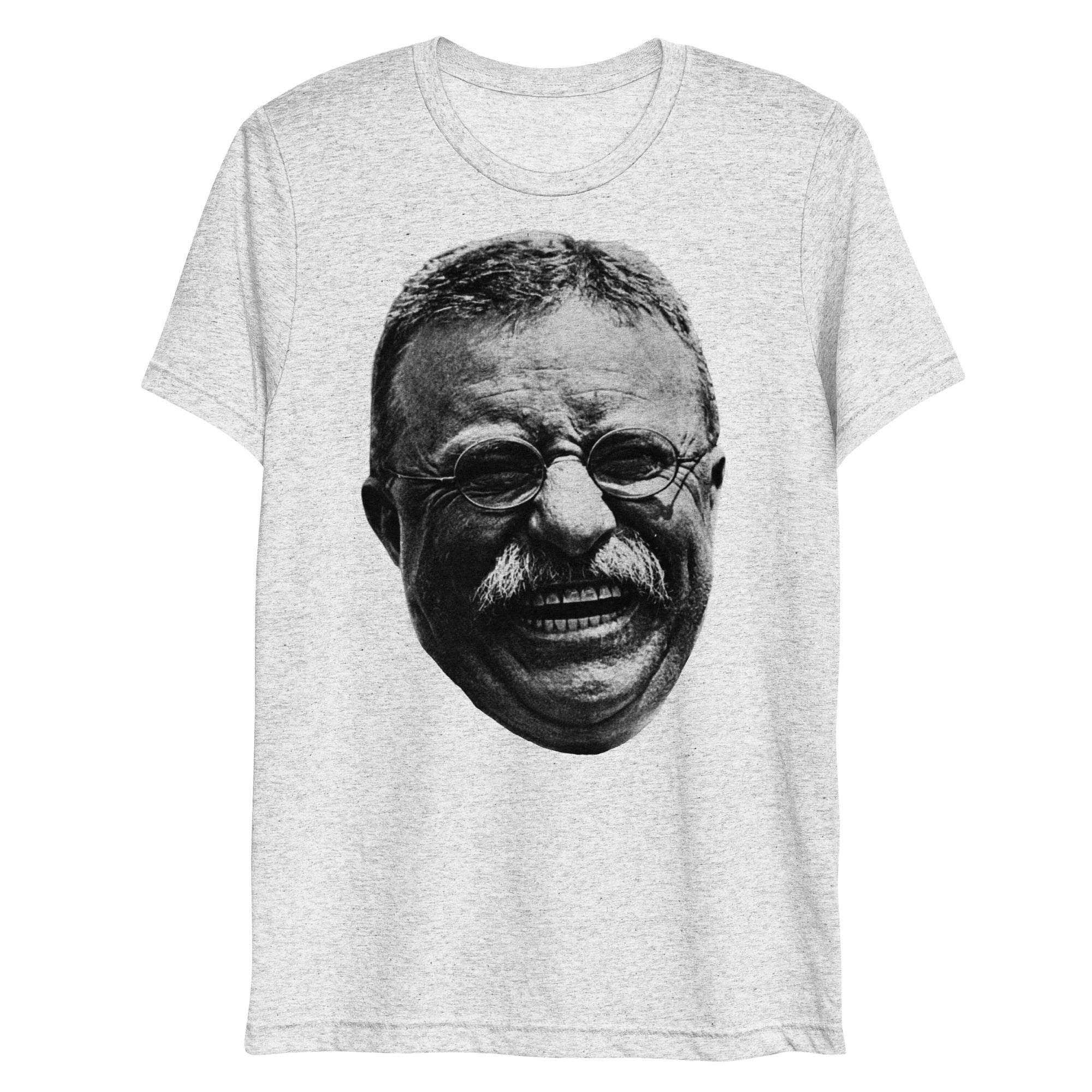 Teddy Roosevelt Laughing Triblend T-Shirt