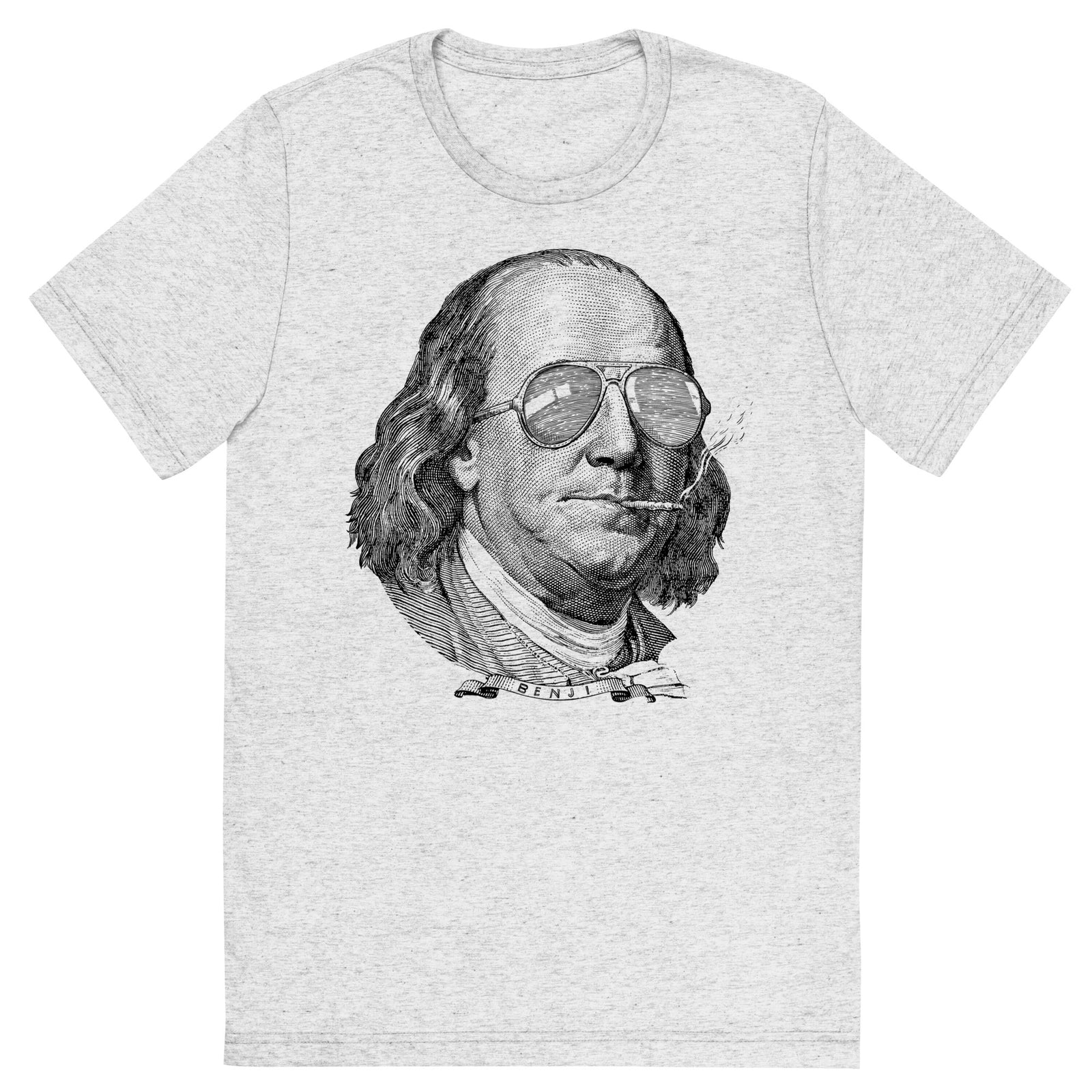 Ben Franklin Now This Is A Political Party Tri-blend T-Shirt