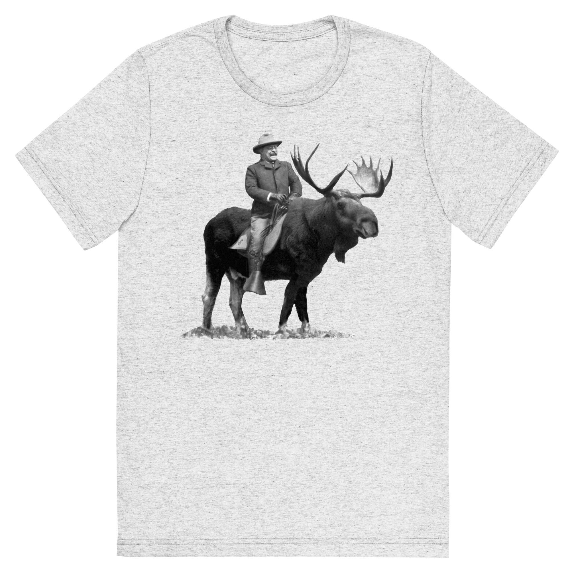 Teddy Roosevelt Bullmoose Tri-Blend T-Shirt