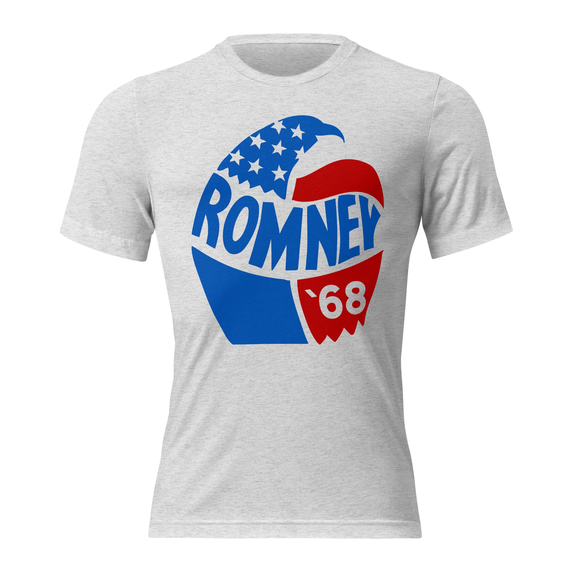 George Romney 1986 Presidential Campaign Tri-Blend Track Shirt