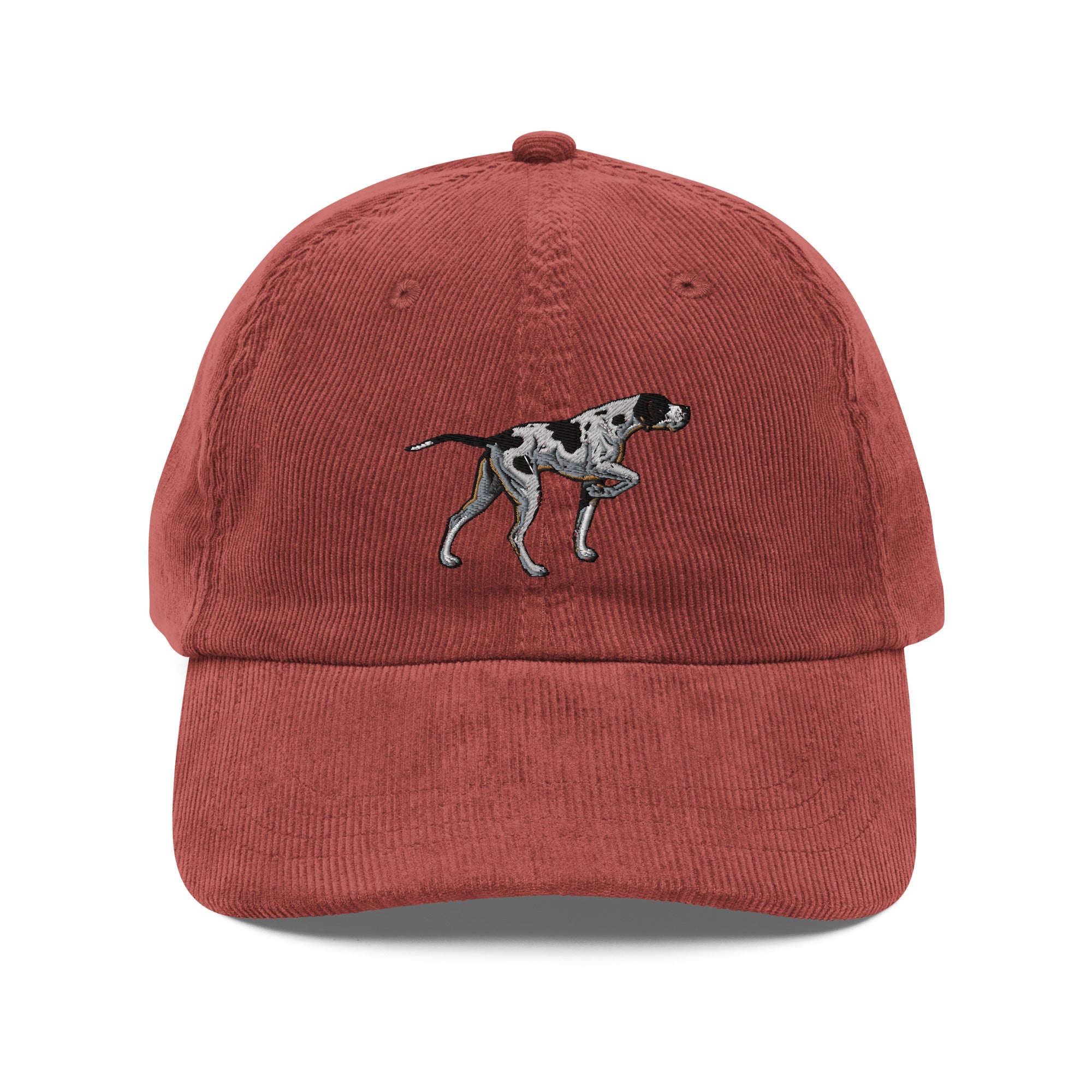Pointer Dog Vintage Corduroy Cap