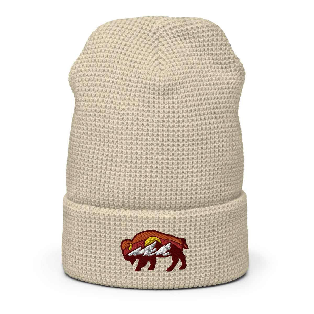 Liberty Bison Waffle Beanie