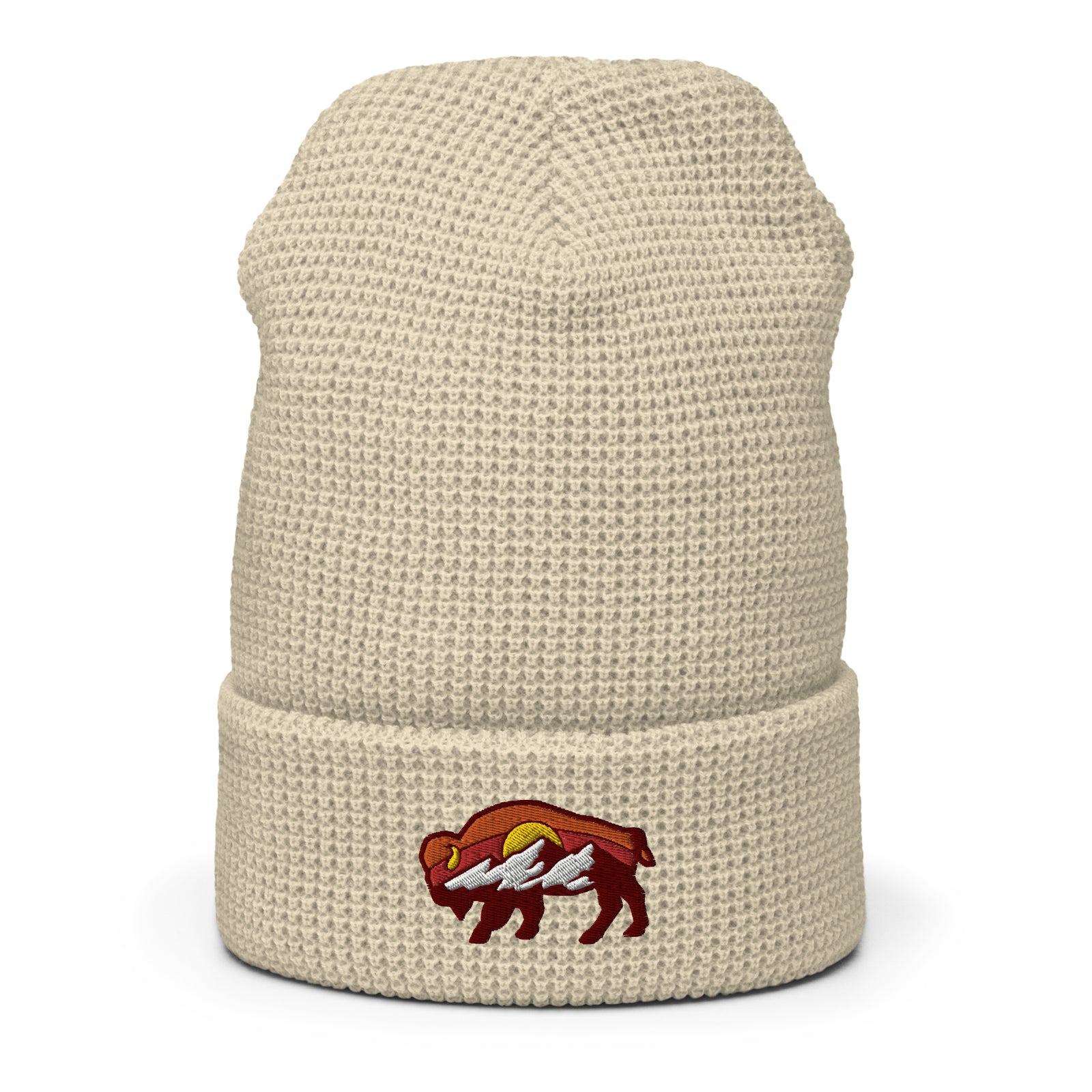 Liberty Bison Waffle Beanie