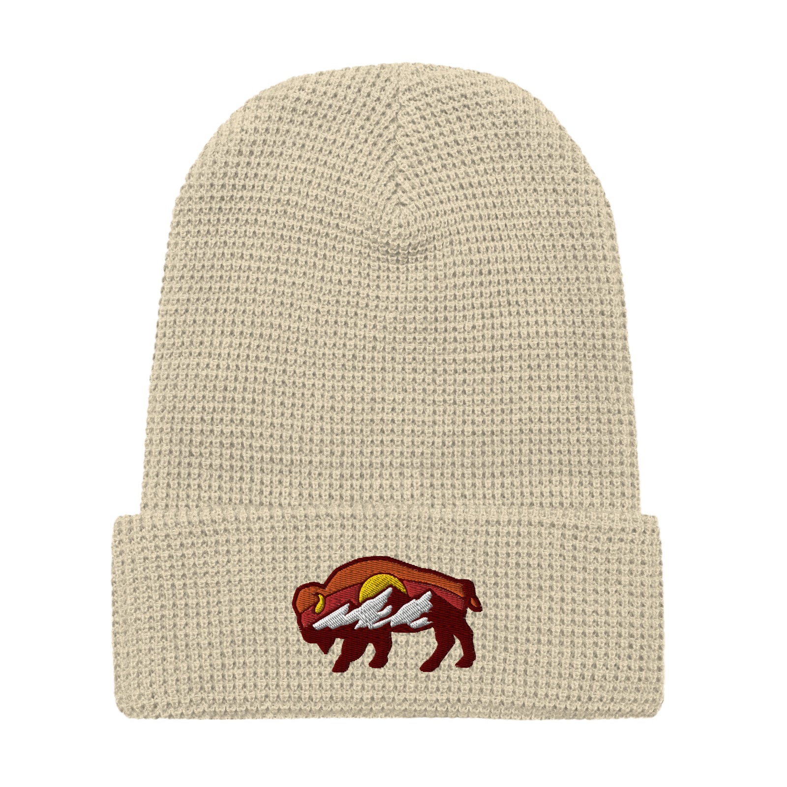 Liberty Bison Waffle Beanie