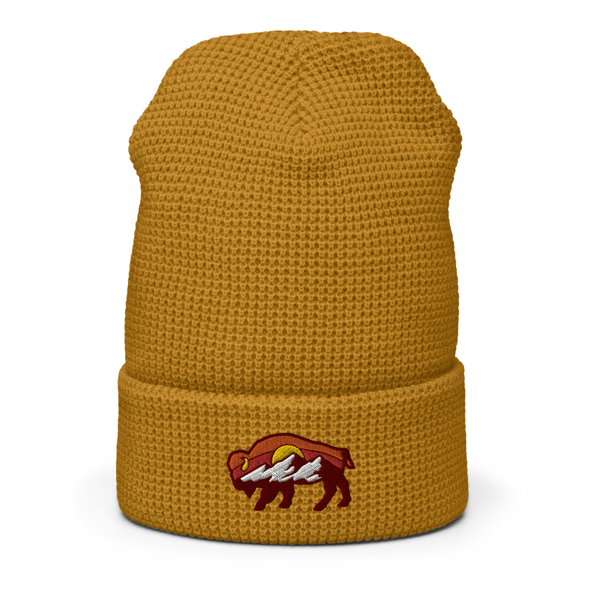 Liberty Bison Waffle Beanie