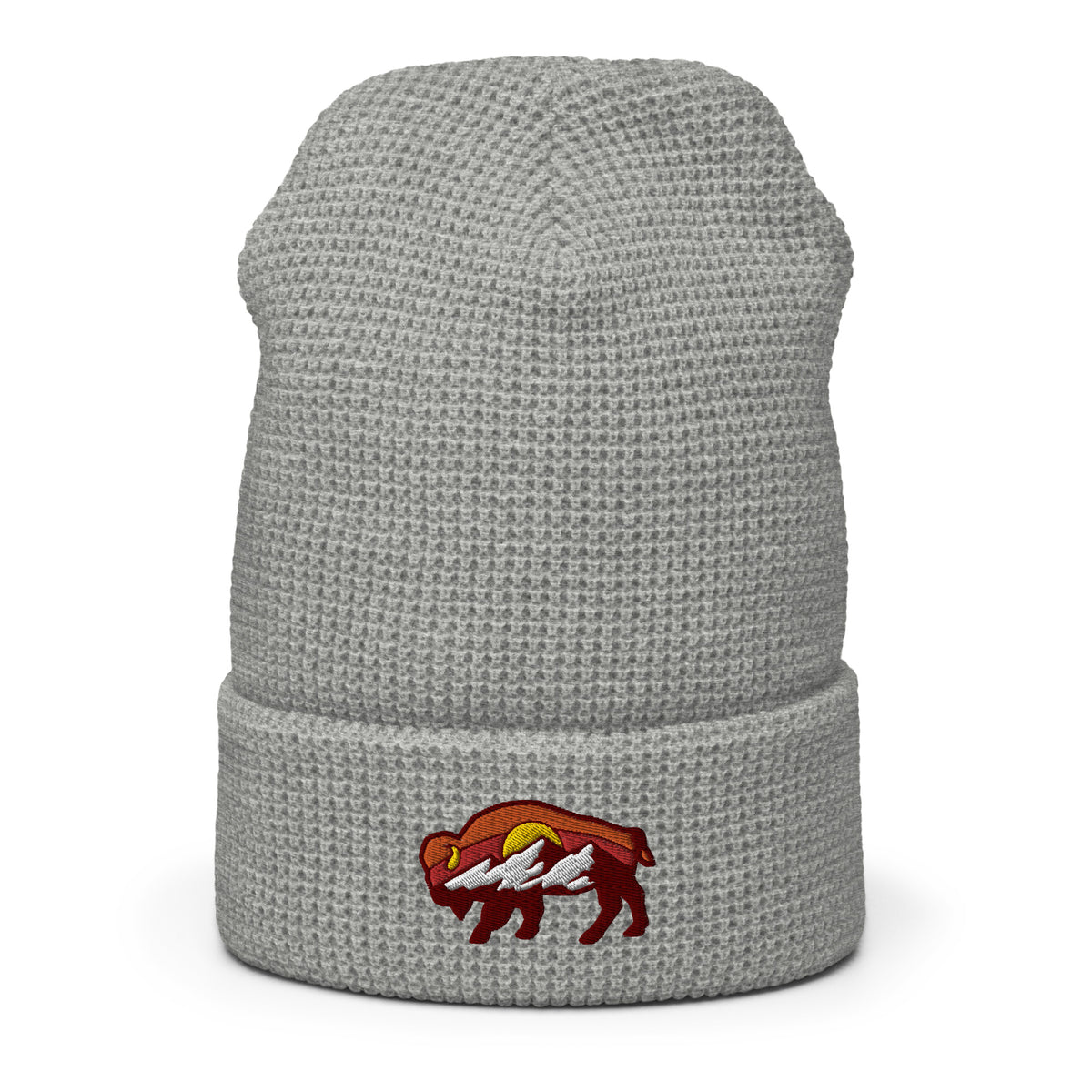 Liberty Bison Waffle Beanie