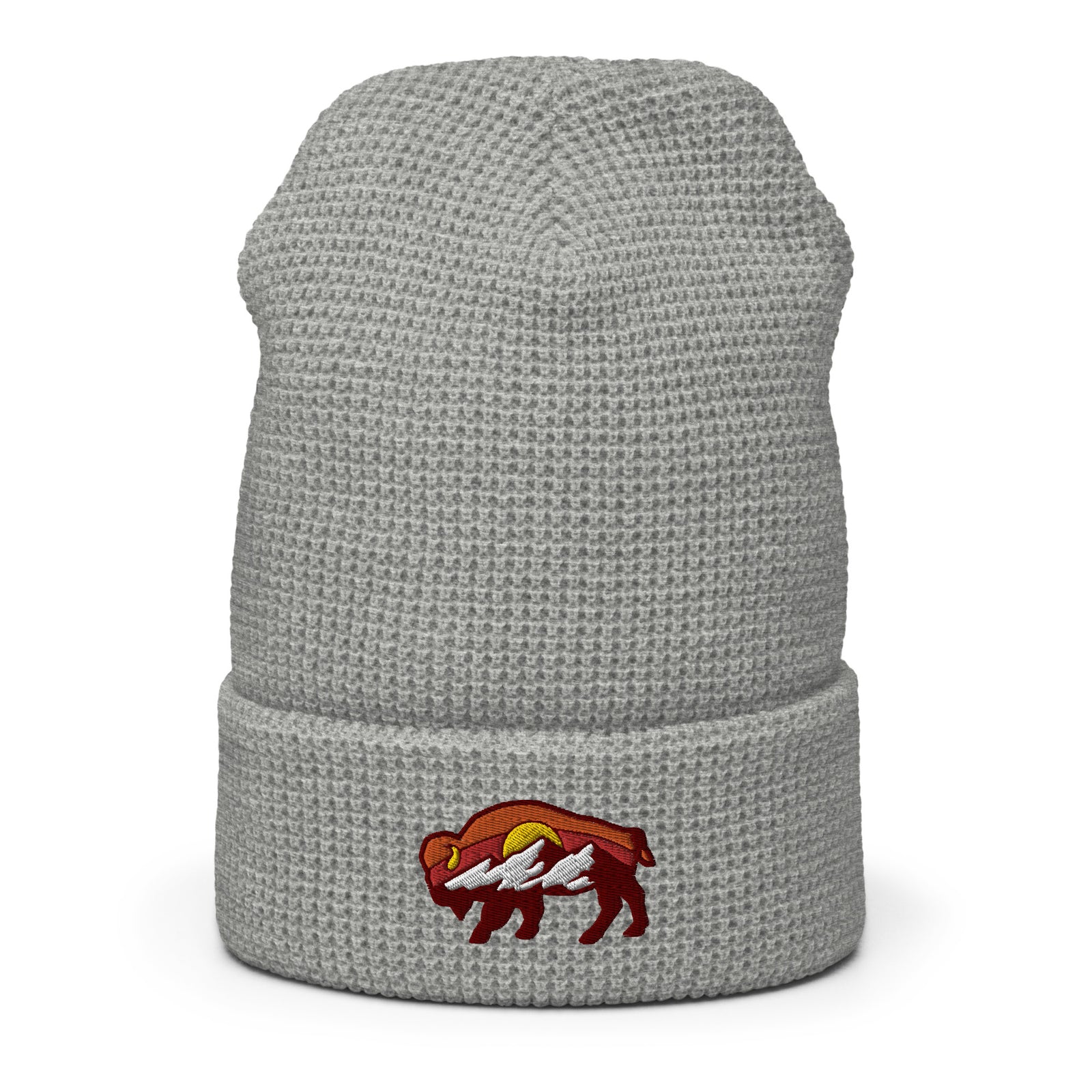 Liberty Bison Waffle Beanie