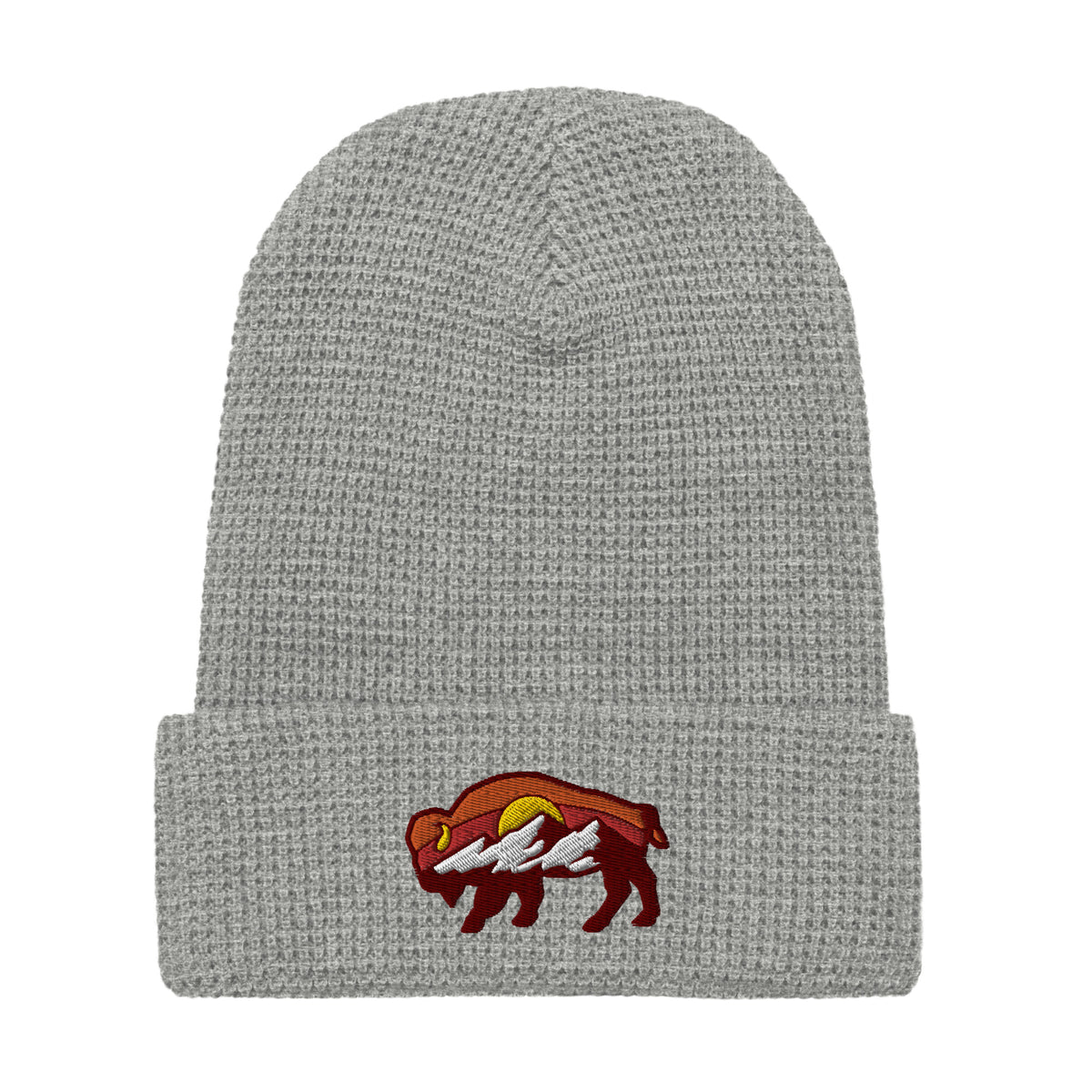 Liberty Bison Waffle Beanie