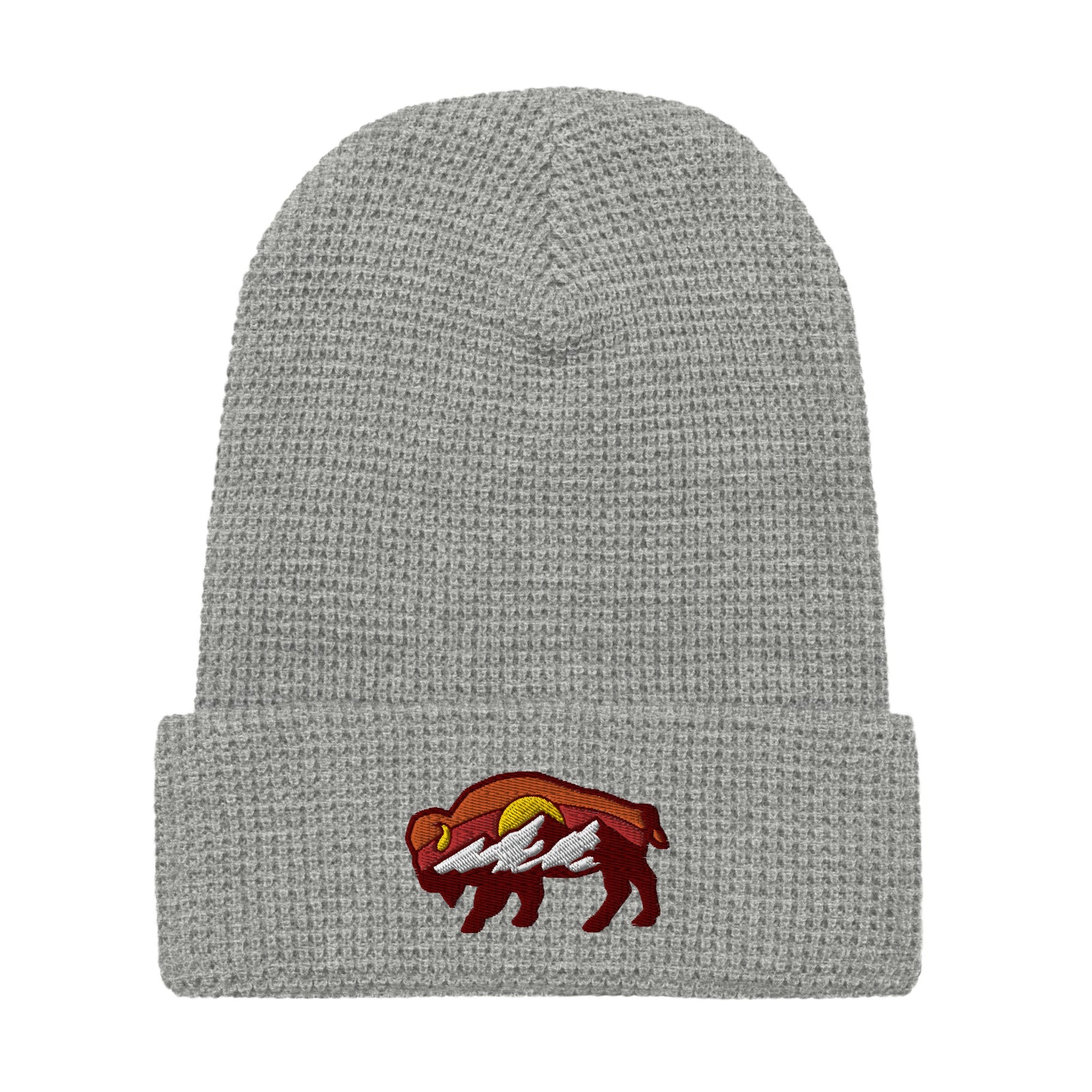 Liberty Bison Waffle Beanie