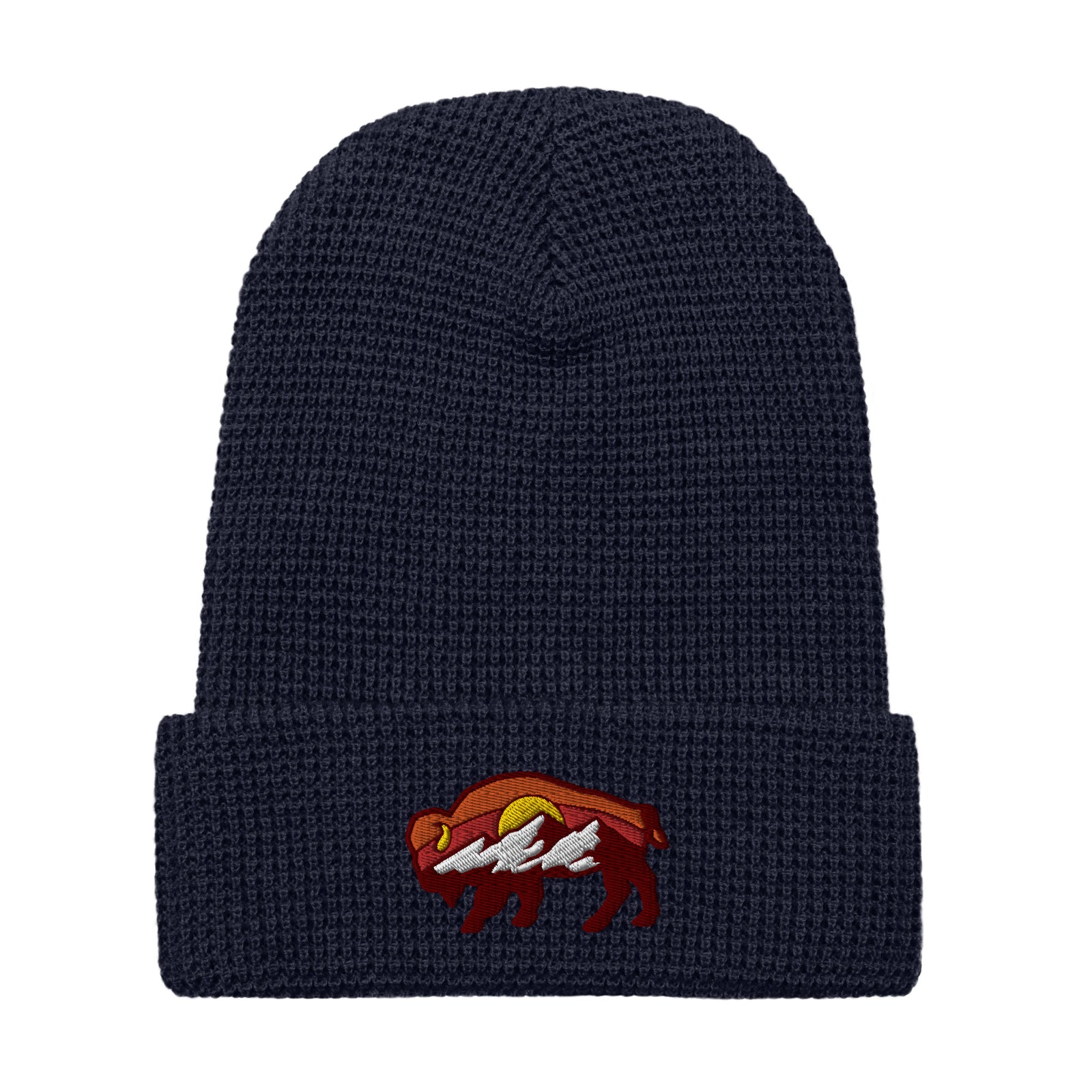 Liberty Bison Waffle Beanie