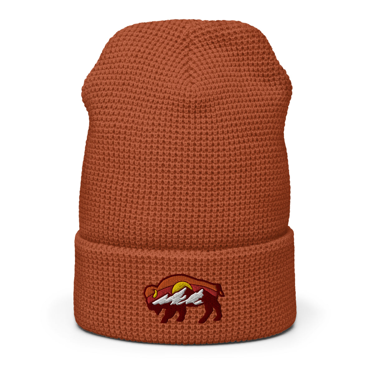 Liberty Bison Waffle Beanie