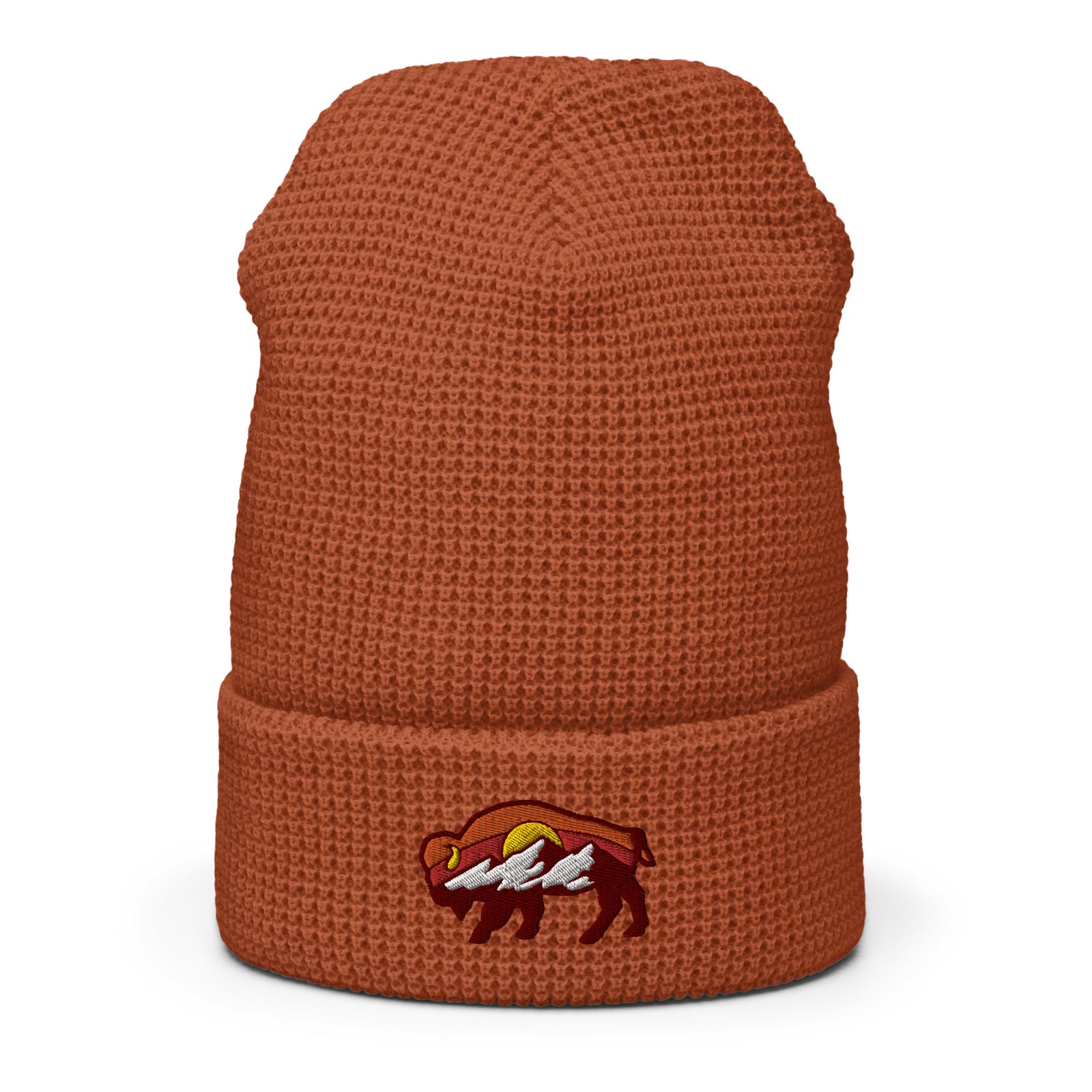 Liberty Bison Waffle Beanie