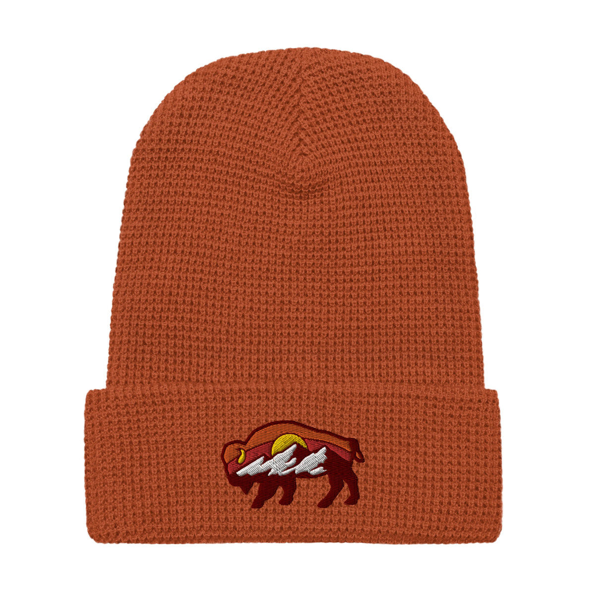 Liberty Bison Waffle Beanie