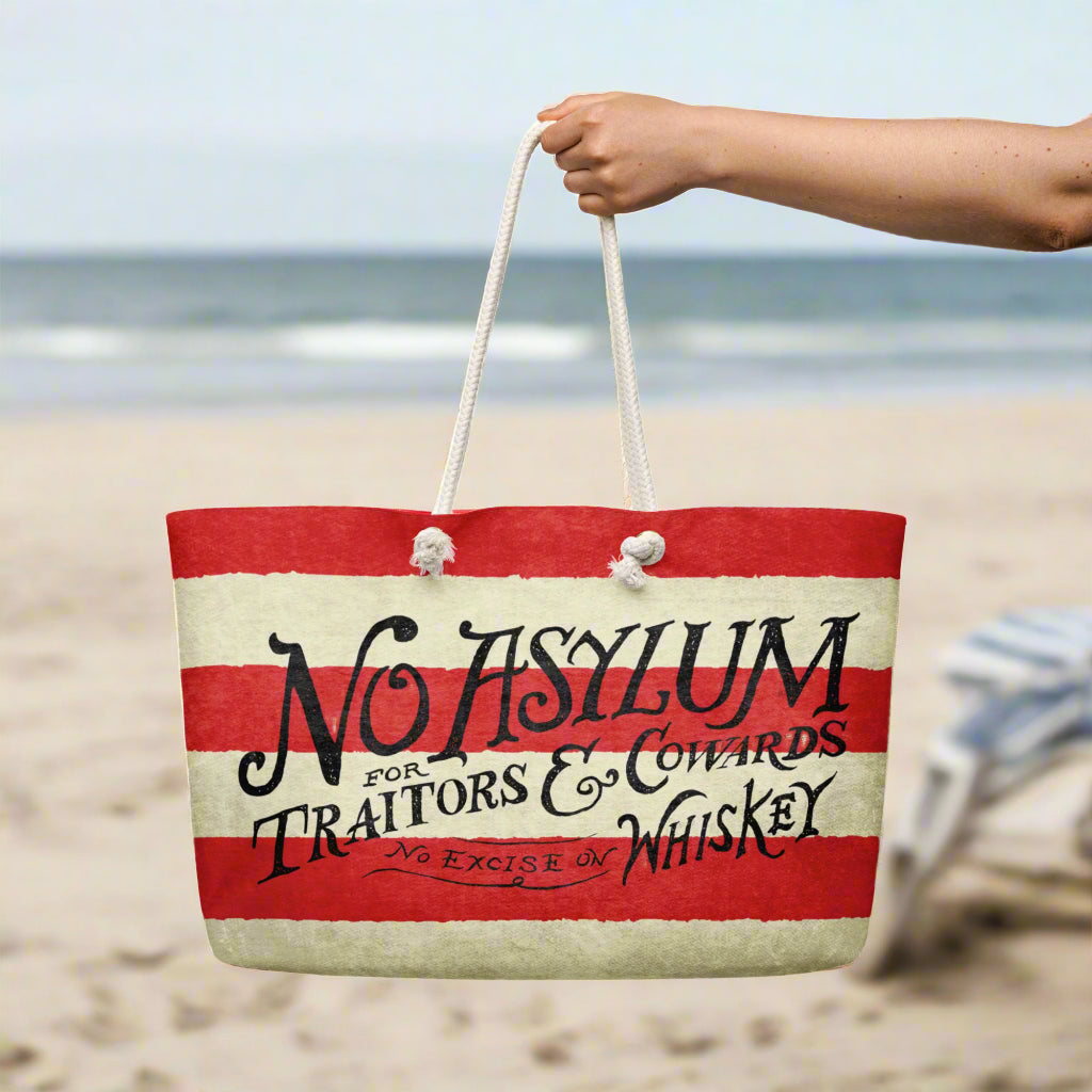 Whiskey Rebellion Oversized Weekender Bag