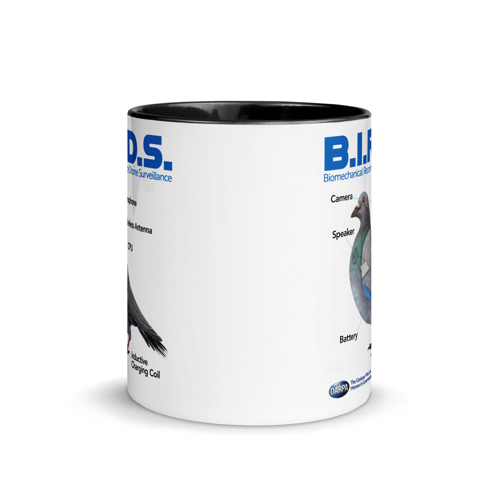 B.I.R.D.S. Biomechanical Reconnaissance Drone Surveillance Coffee Mug