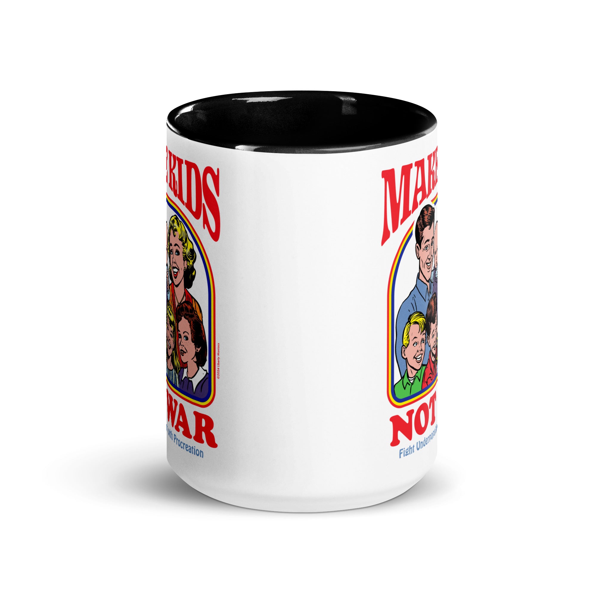 Make Kids Not War Colorful Coffee Mug