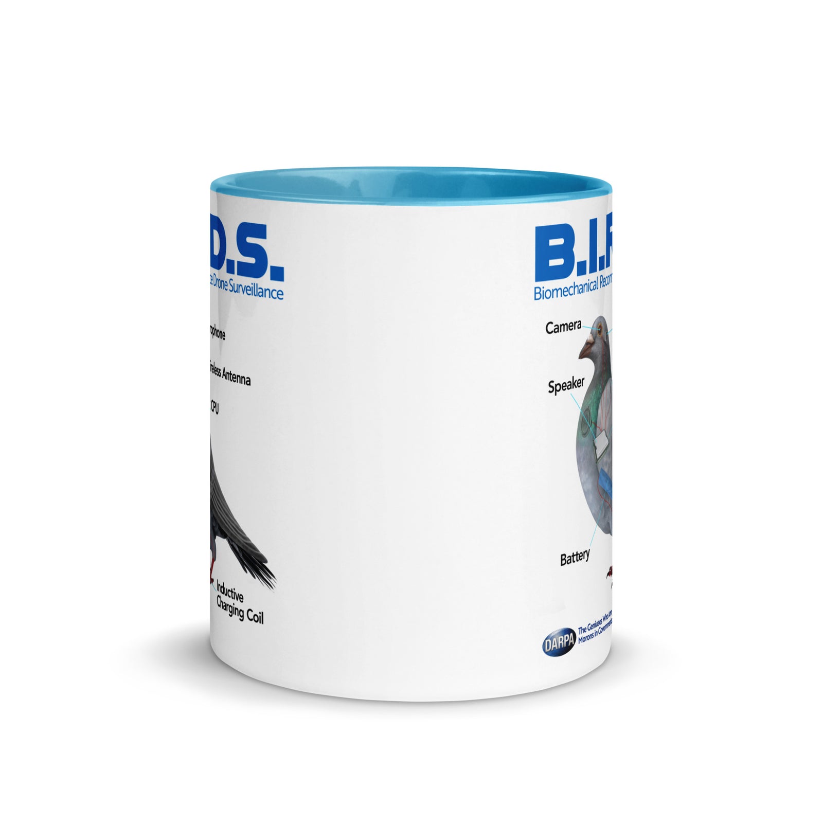 B.I.R.D.S. Biomechanical Reconnaissance Drone Surveillance Coffee Mug